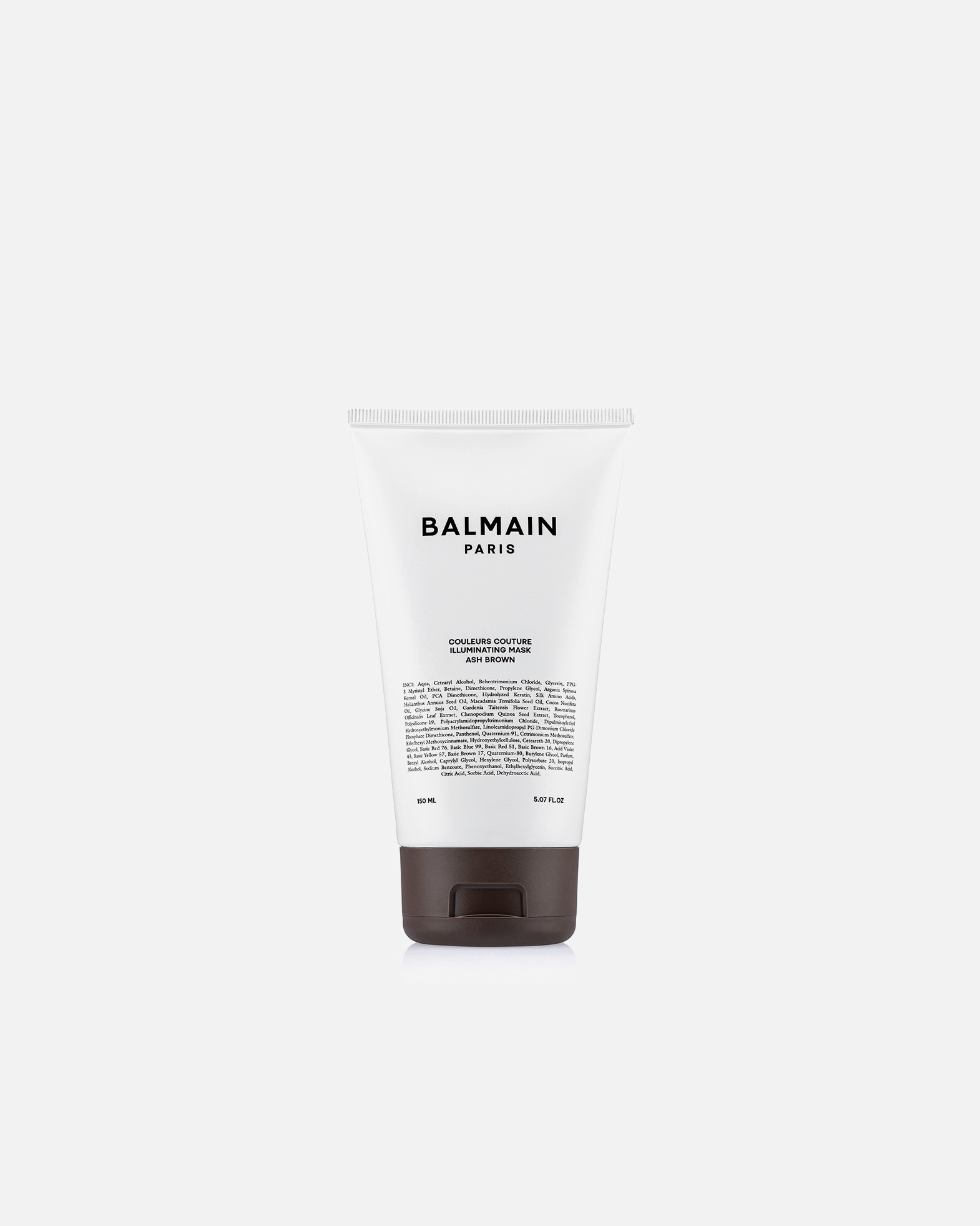 Haarmasker voor UnisexBalmain Hair CoutureIlluminating Mask Ash Brown150 ml
