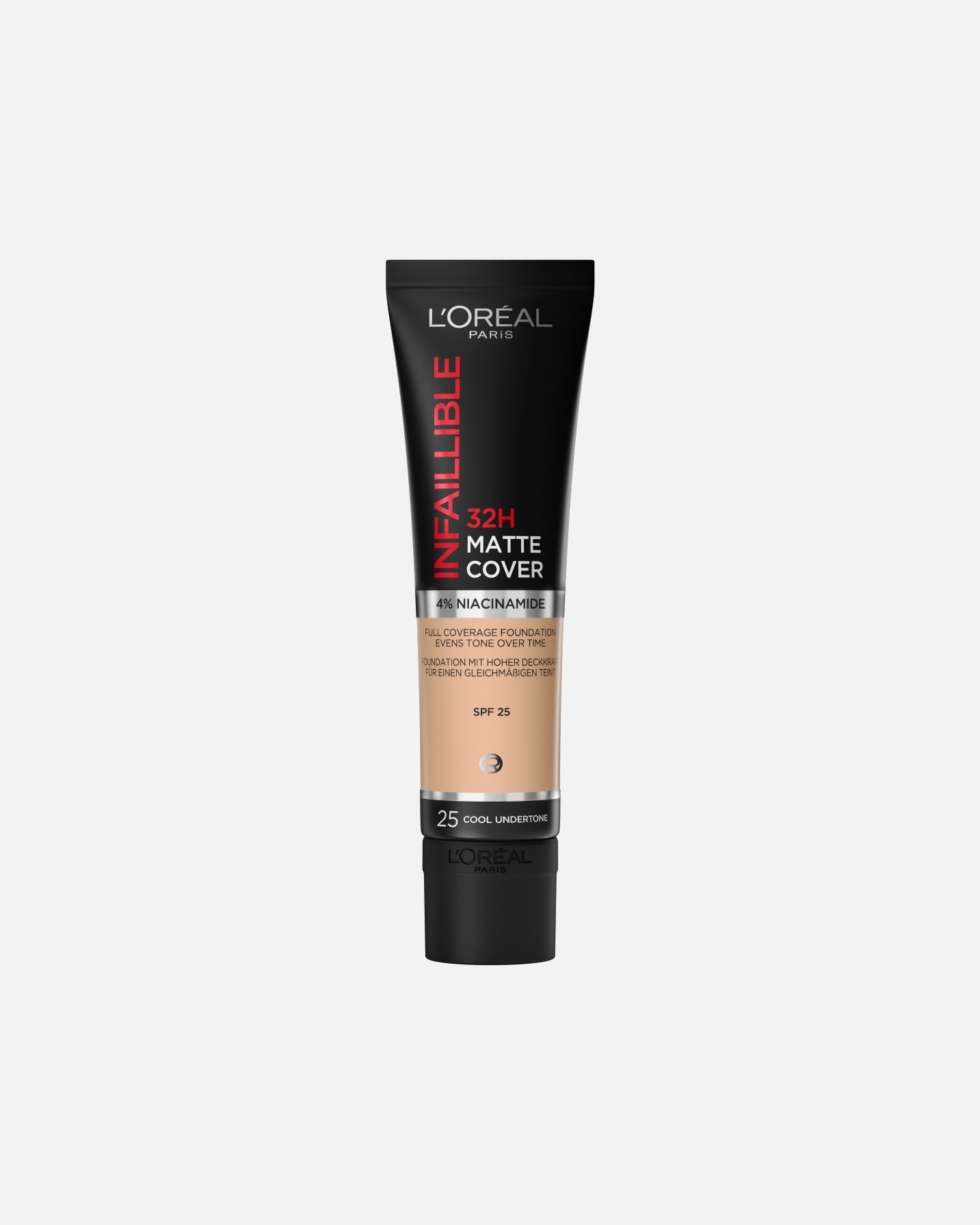 Foundation voor UnisexL’Oréal ParisInfaillible 32H Matte Cover25 Cool Undertone