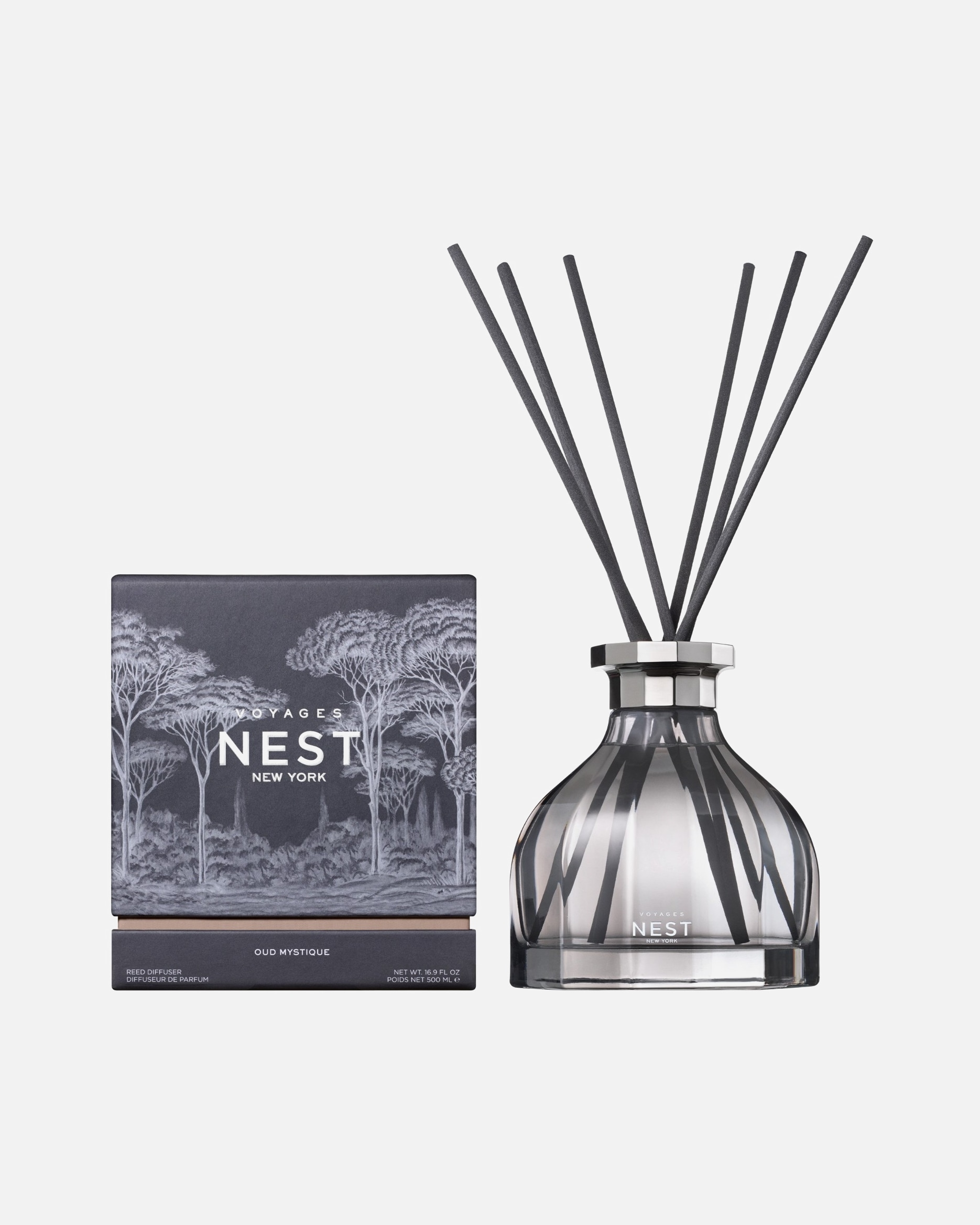 Kamergeur voor UnisexNEST NEW YORKDefault Brand LineVoyages Oud Mystique Reed Diffuser500 ml