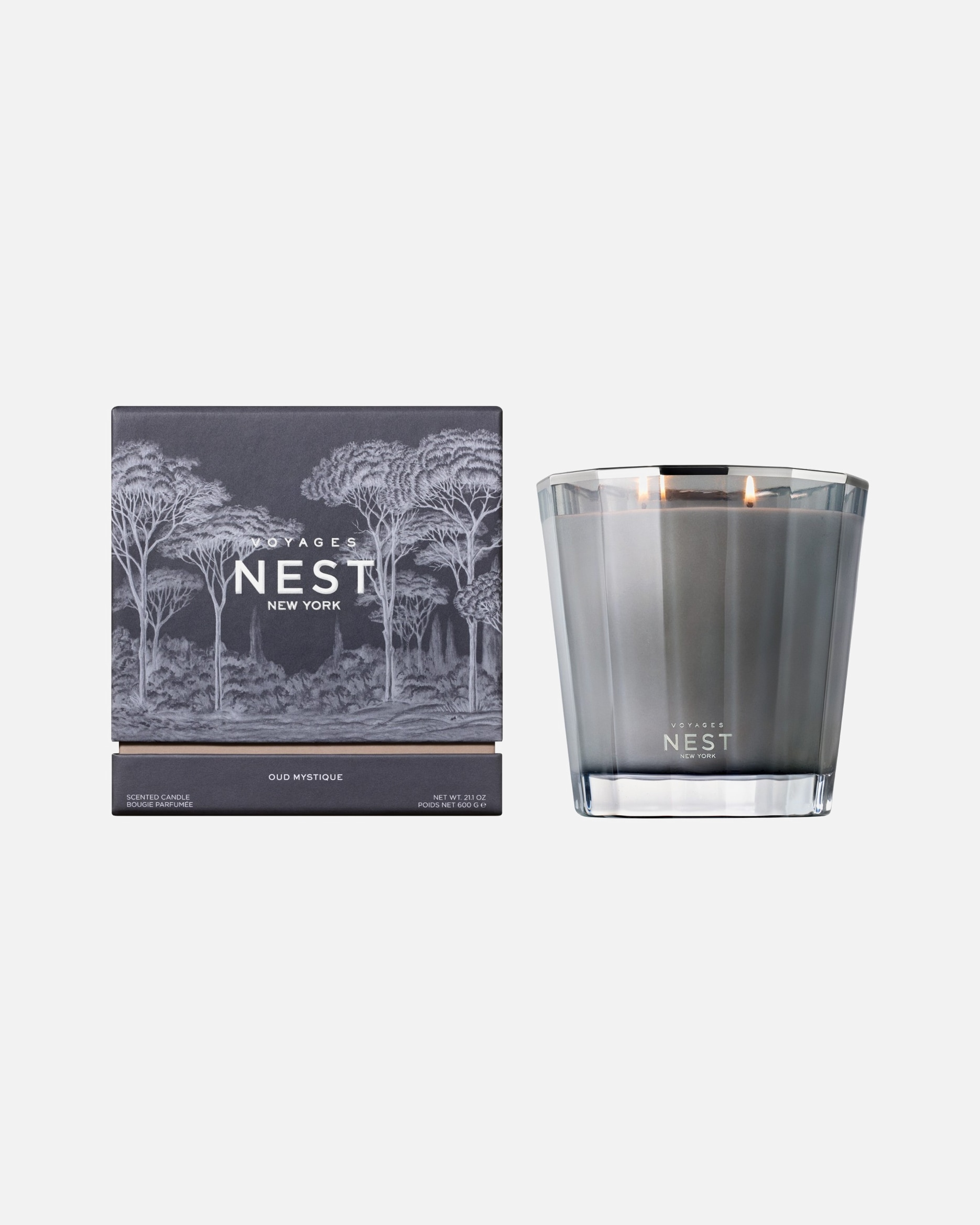 Kaars voor UnisexNEST NEW YORKDefault Brand LineVoyages Oud Mystique 2-Wick600 g