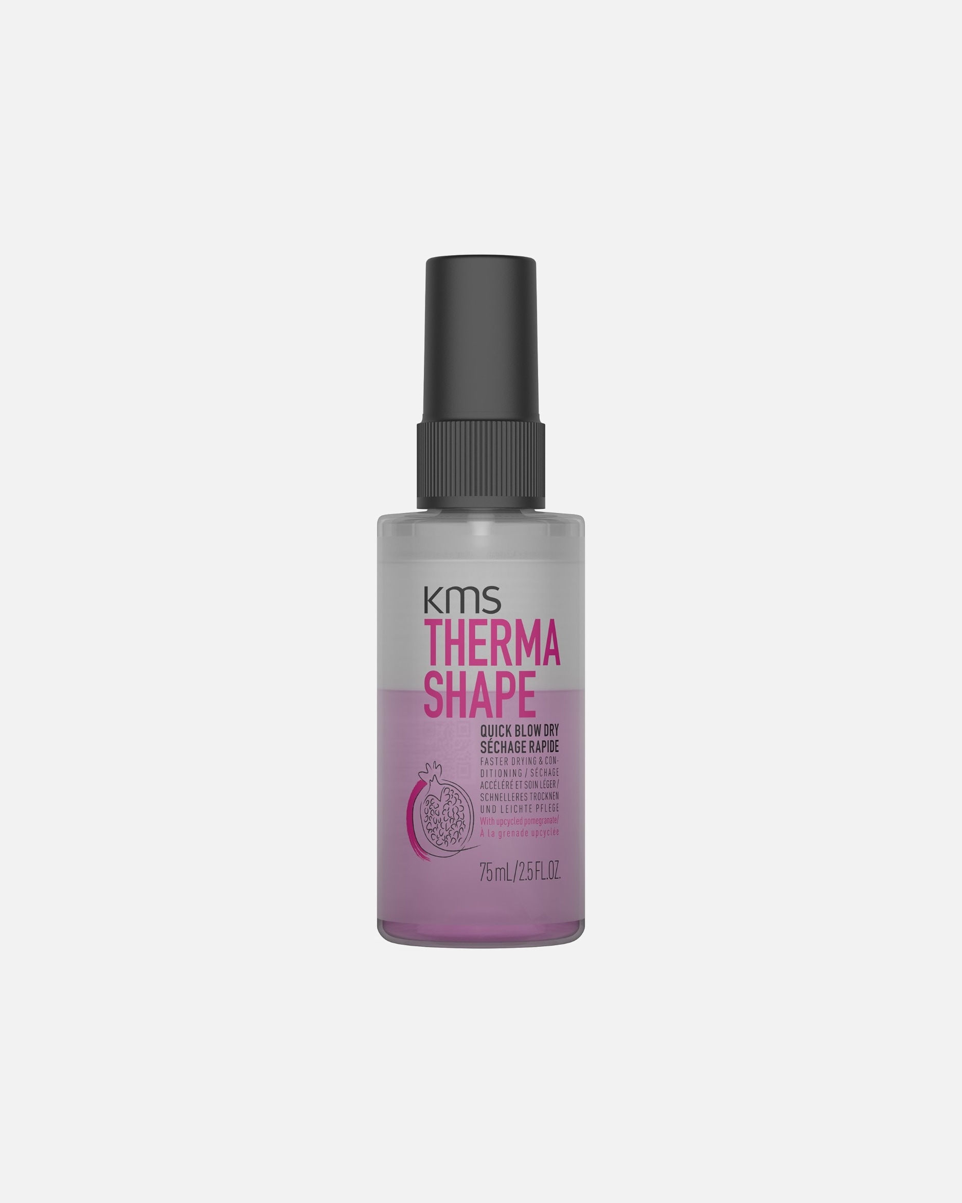 Hittebeschermingsspray voor UnisexKMSThermaShape Quick Blow Dry75 ml