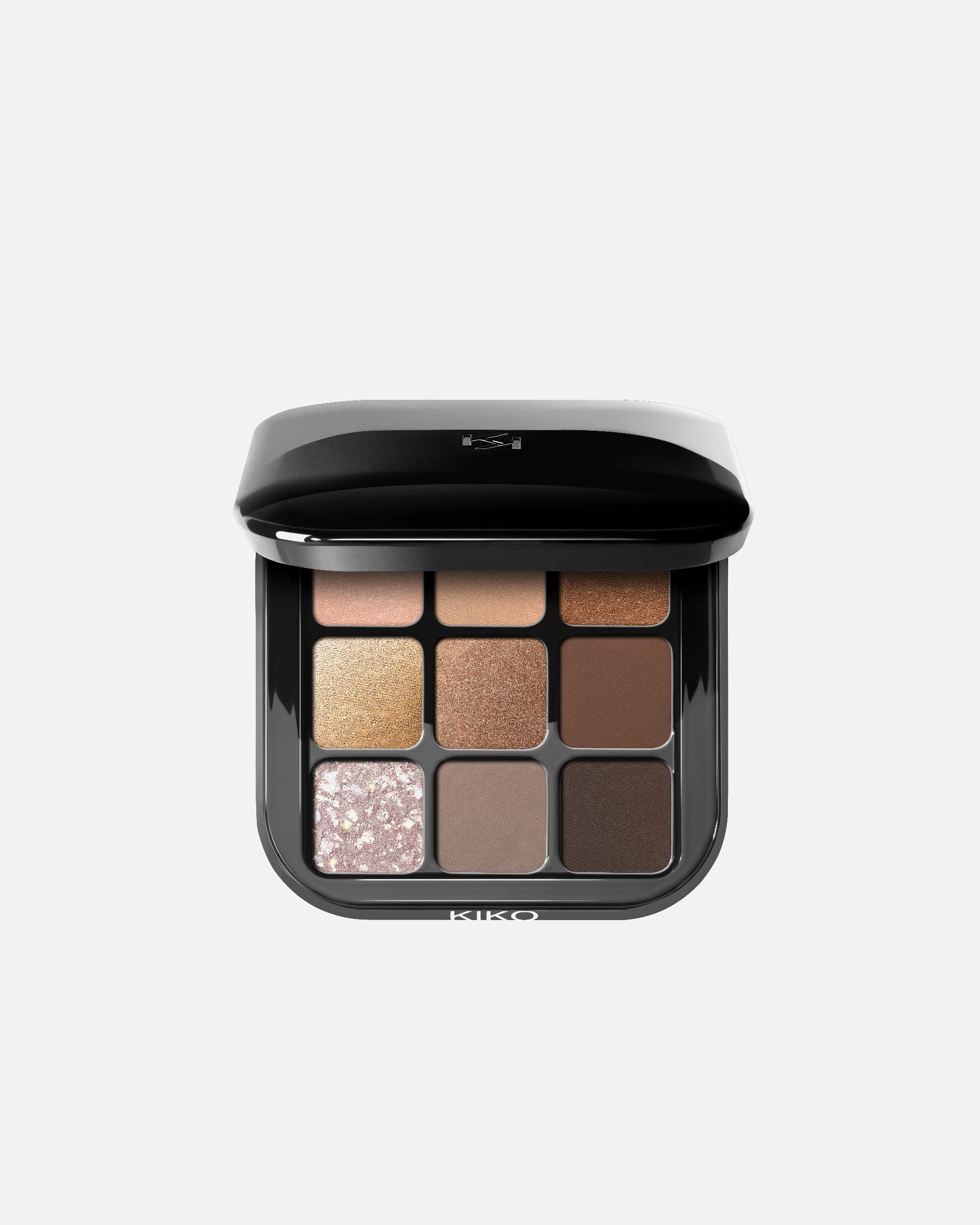 Oogschaduw voor KIKO MilanoDefault Brand LineGlamour Multi Finish Eyeshadow Palette01 - EARHT TONES