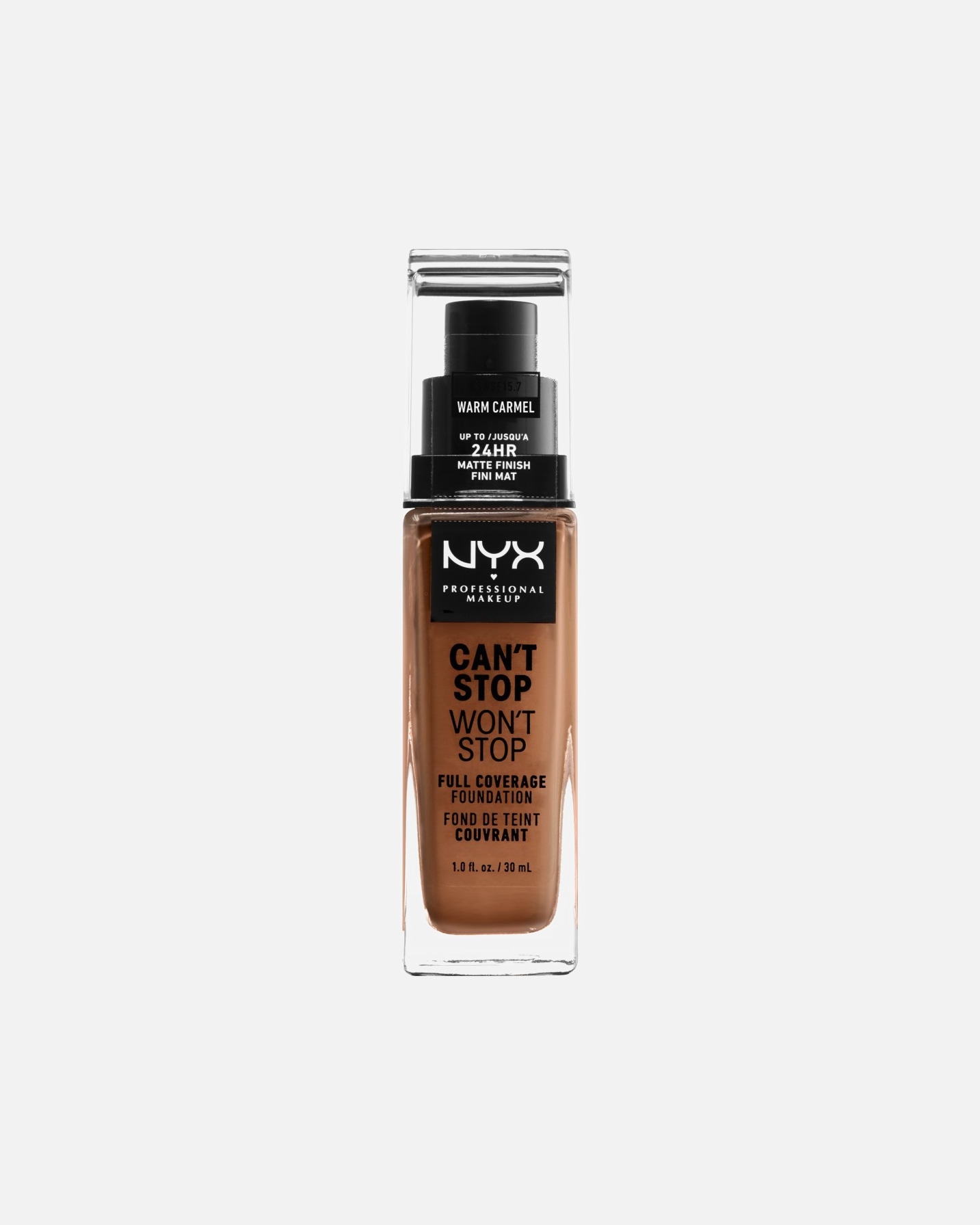 Foundation voor UnisexNYX Professional MakeupWeddingCan't Stop Won't Stop Full Coverage26 - WARM CARAMEL