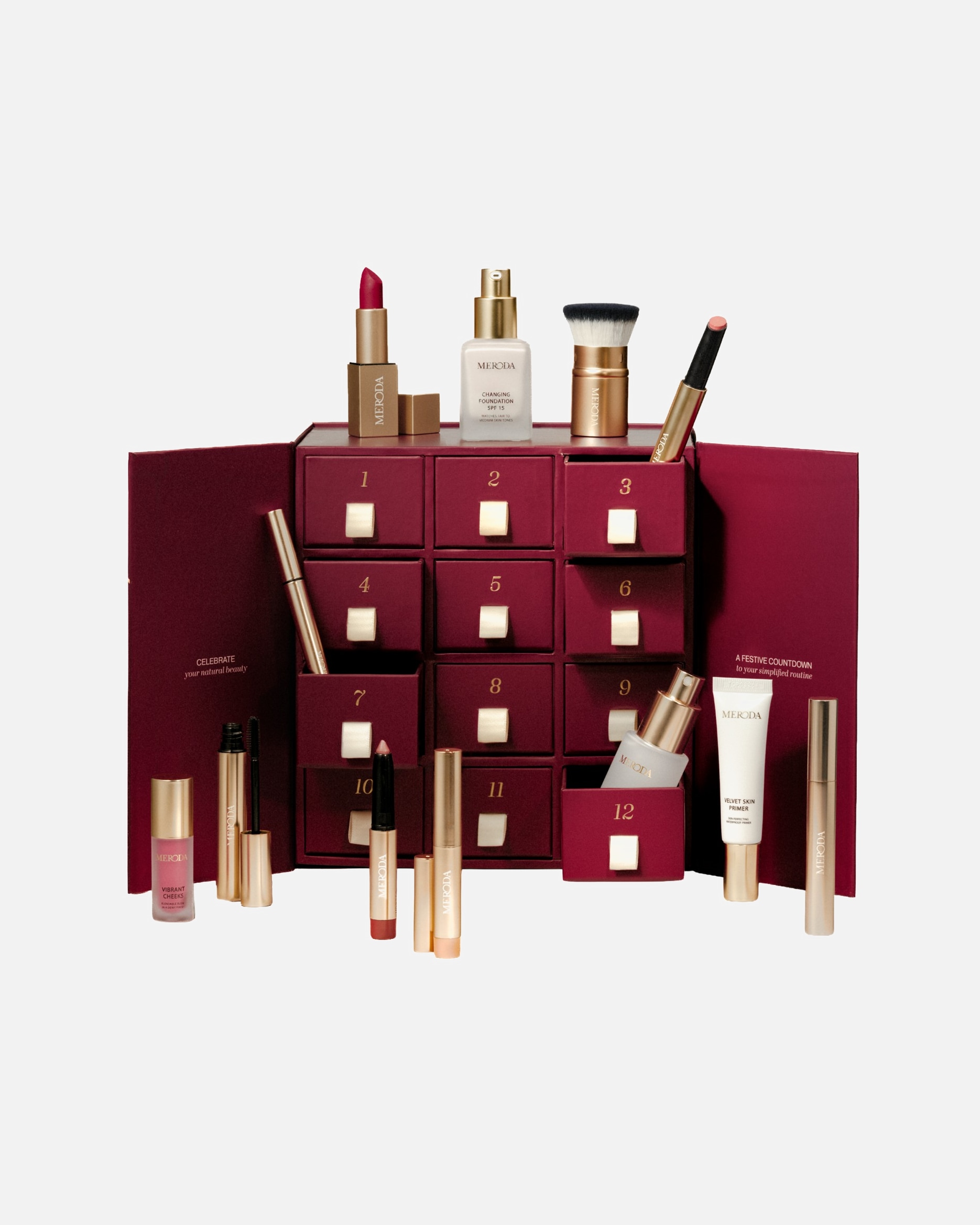 Adventskalender voor UnisexMeroda12 Days of Effortless Beauty1 stuk