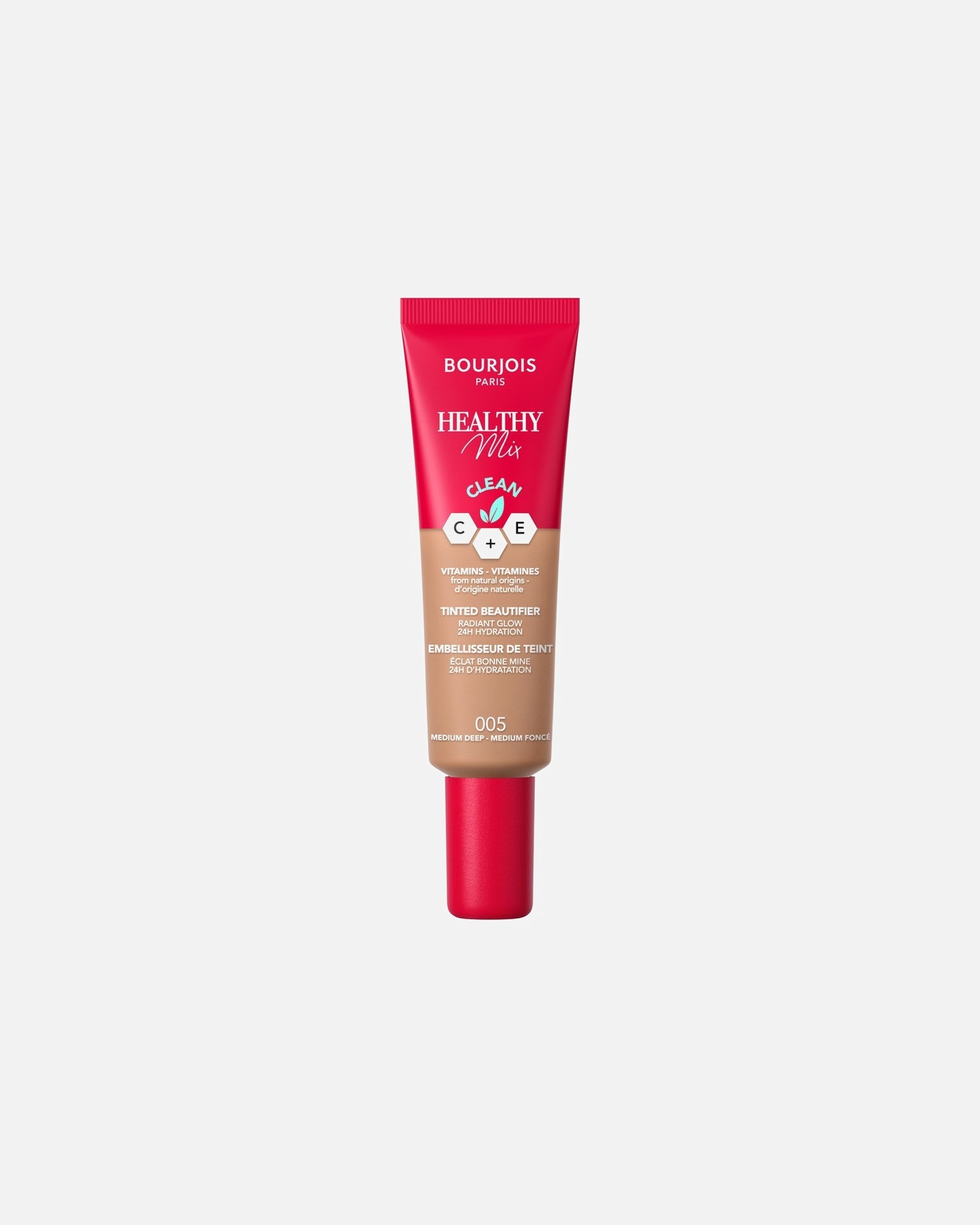 Foundation voor BourjoisBB Cream Healthy Mixmedium deep 005