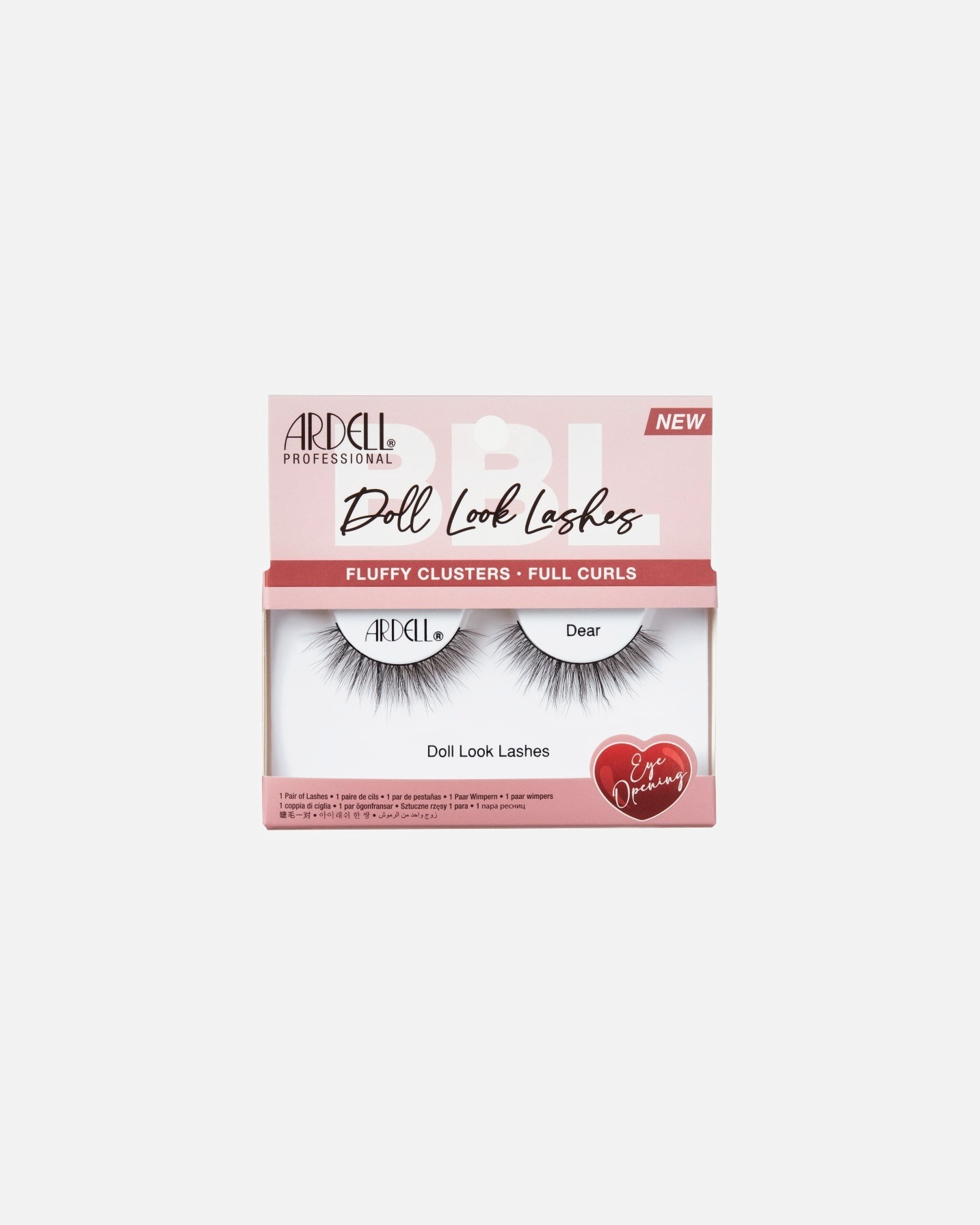 Nepwimpers voor UnisexArdellDoll Look Lashes Dear1 paar