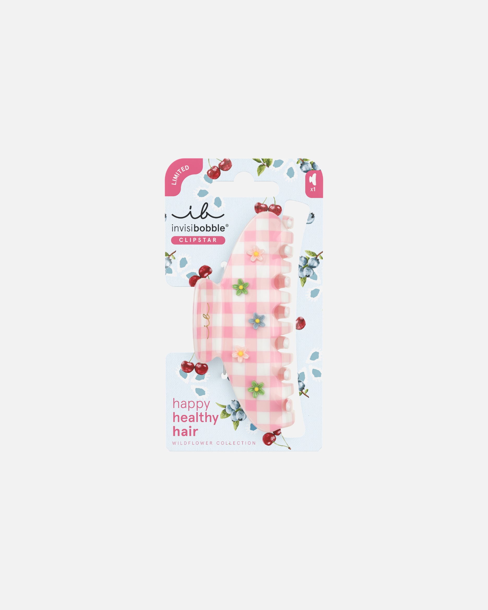 Haar-accessoire voor UnisexInvisibobbleClipstarElectric Picnic1 stuk