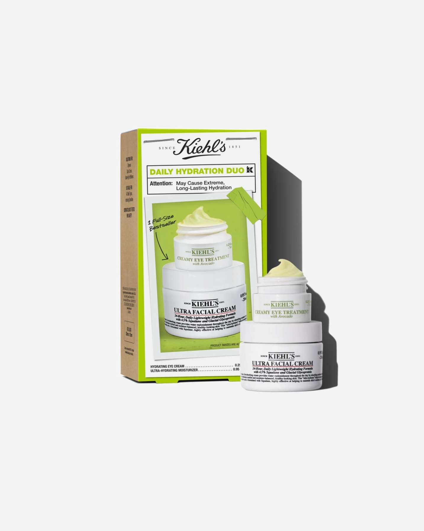 Gezichtsverzorgingsset voor UnisexKiehl’sUltra FacialDaily Hydration Duo1 stuk