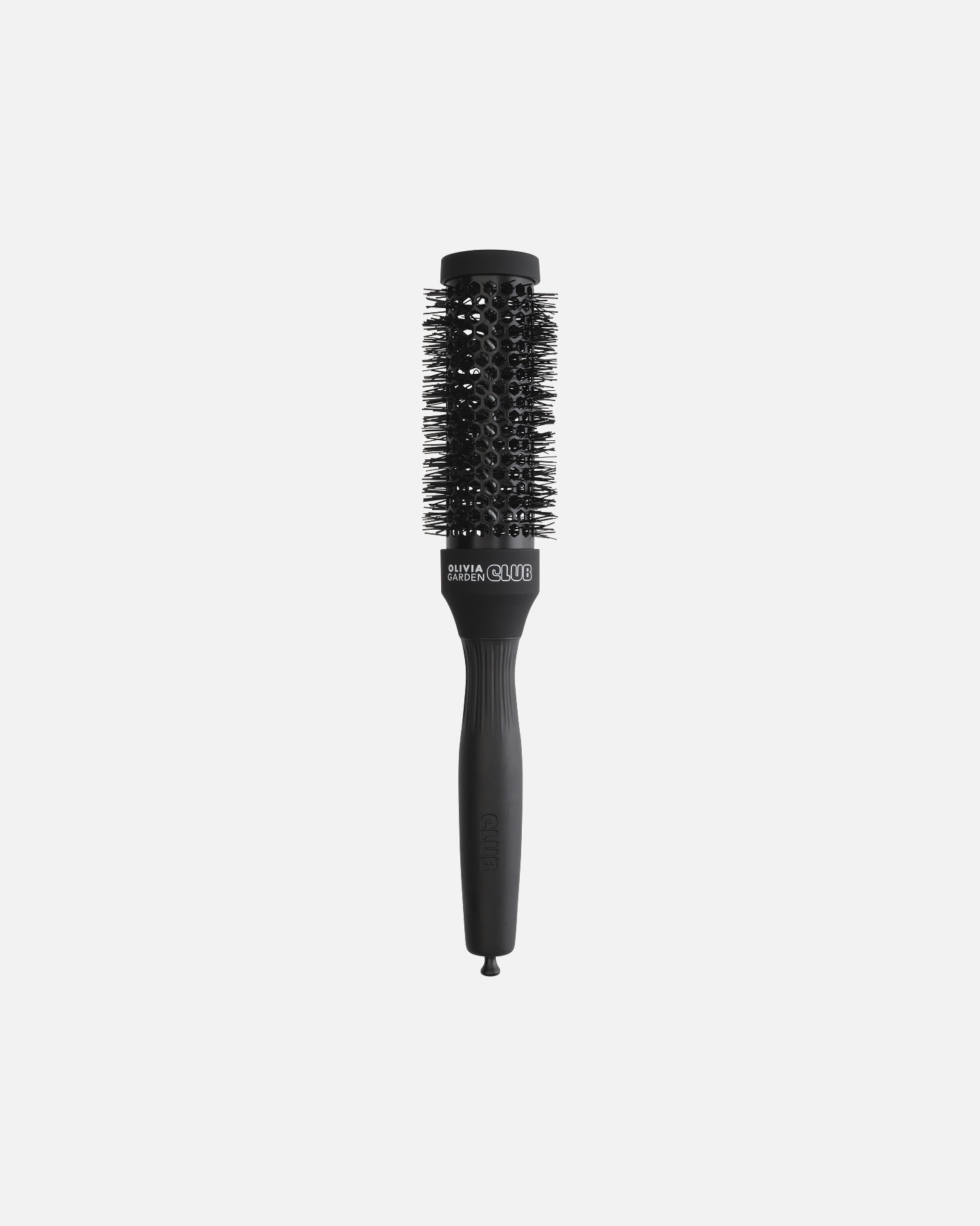 Ronde borstel voor Olivia GardenThe GlowBlowout Ceramic Round Brush Black S1 stuk