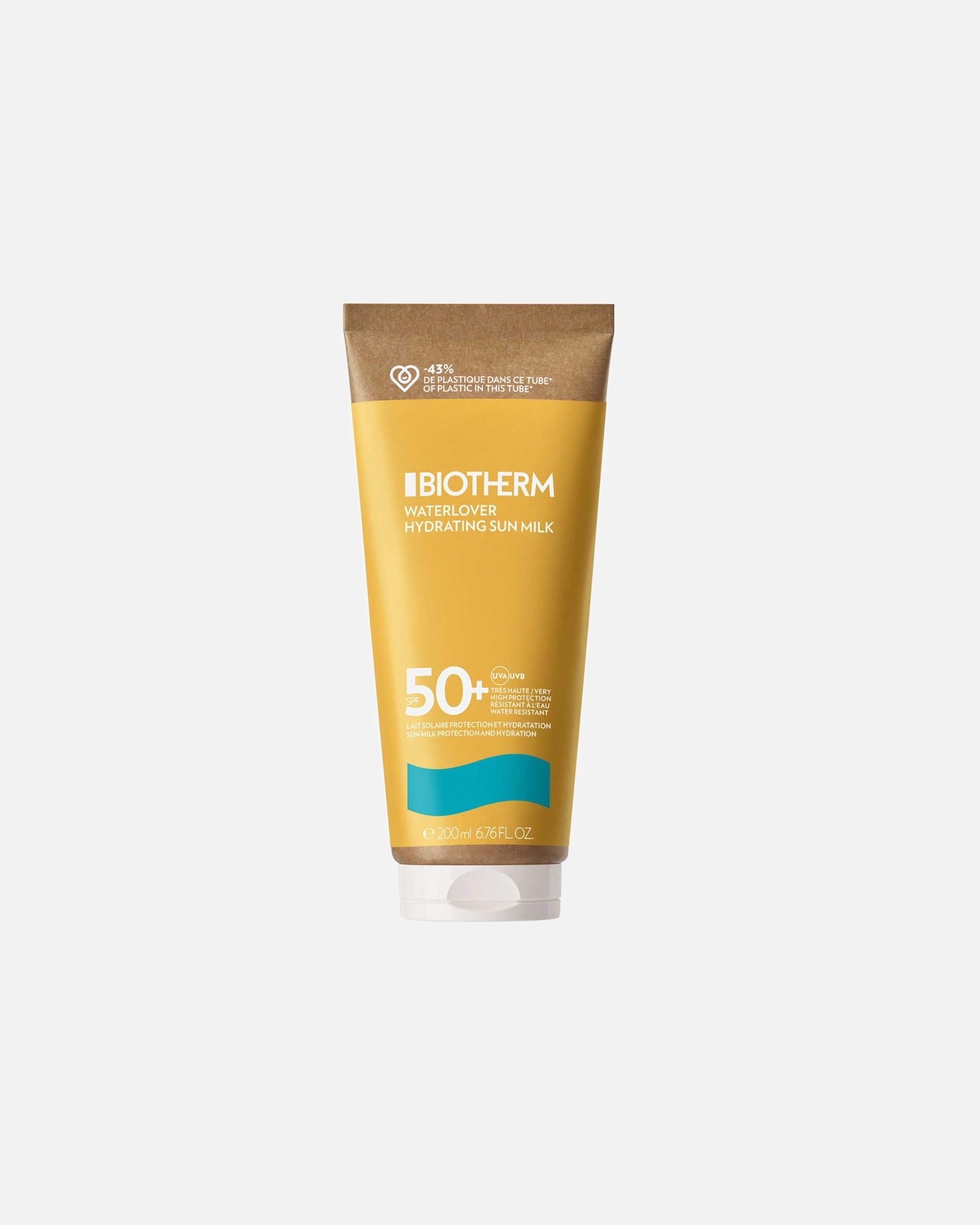 Zonnebrandcrème voor het lichaam voor UnisexBiothermWater LoverSPF 50200 ml