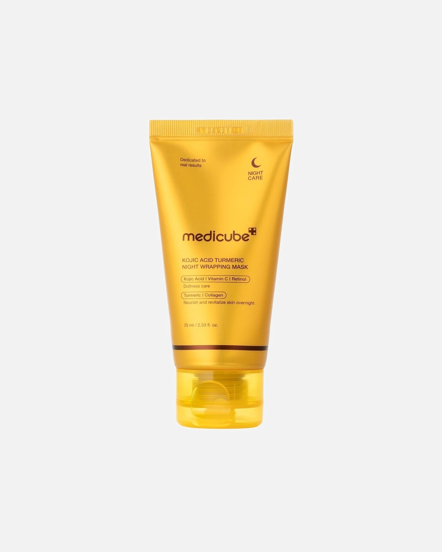 Glowmasker voor UnisexMedicubePDRN PinkTumeric Night Wrapping Mask75 ml