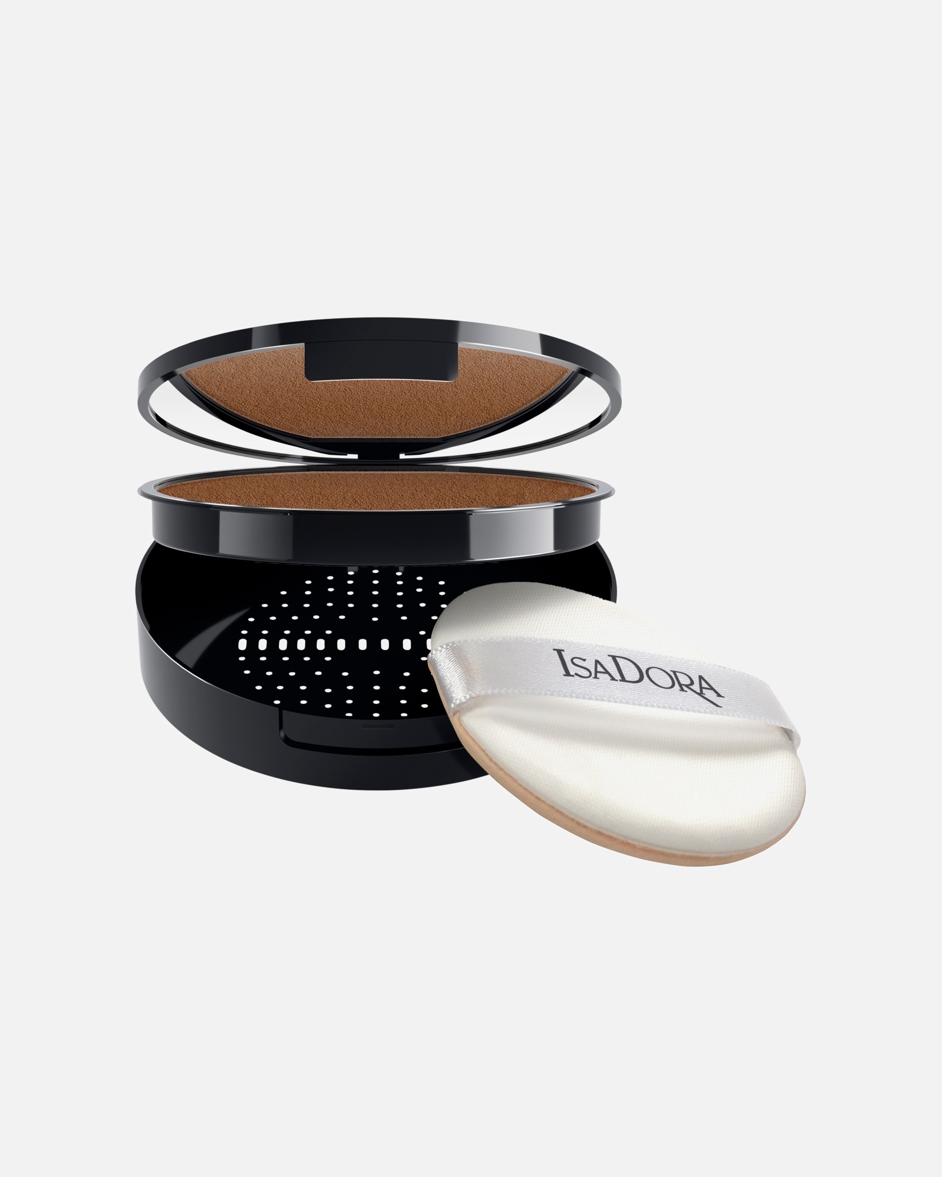 Foundation voor UnisexIsadoraNature Enhanced Flawless Compact Foundation90 - MOCHA