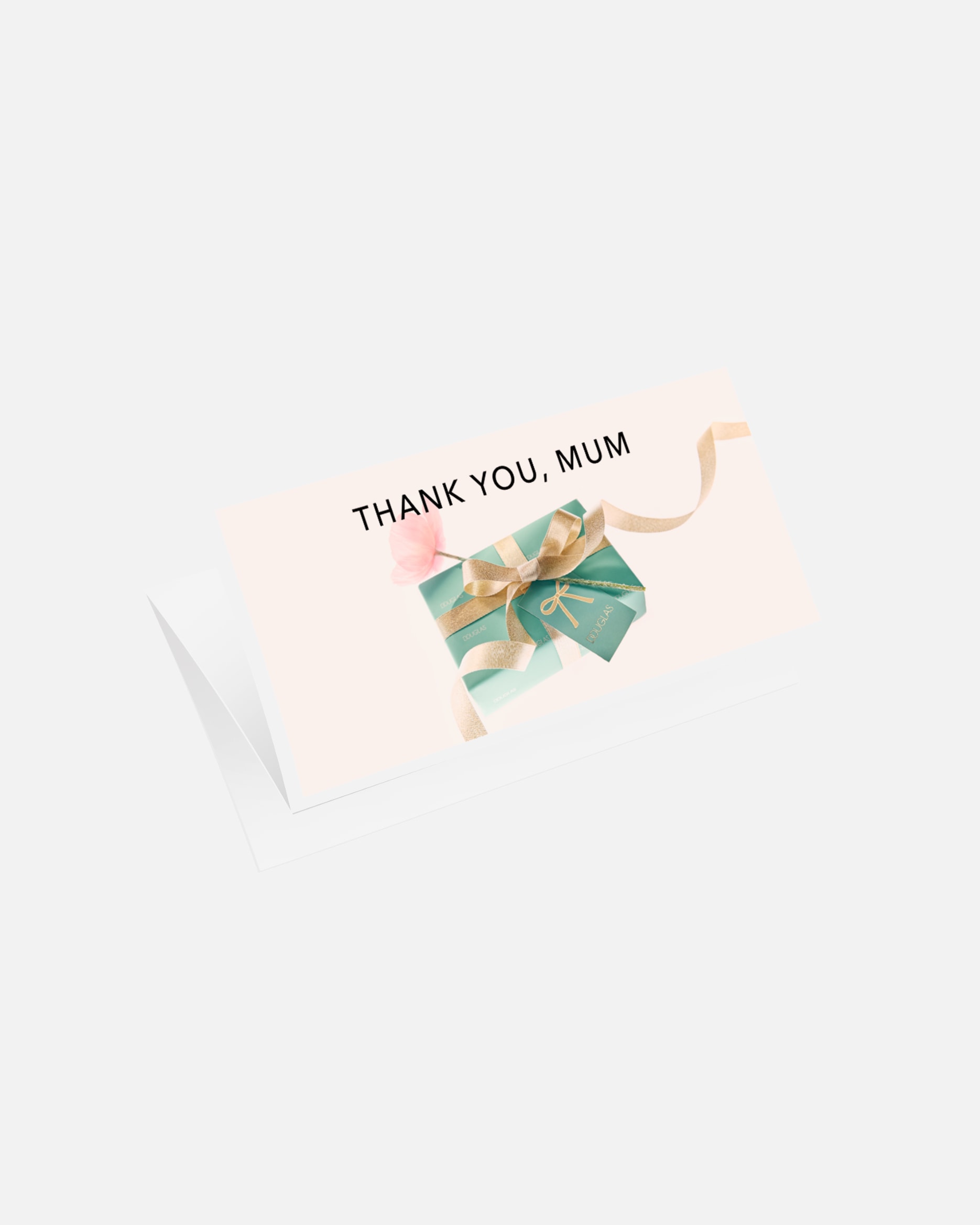 Waardebon ter waarde van €5-150 voor UnisexDouglasDigitale Giftcard (per e-mail verstuurd)Thank You, Mum