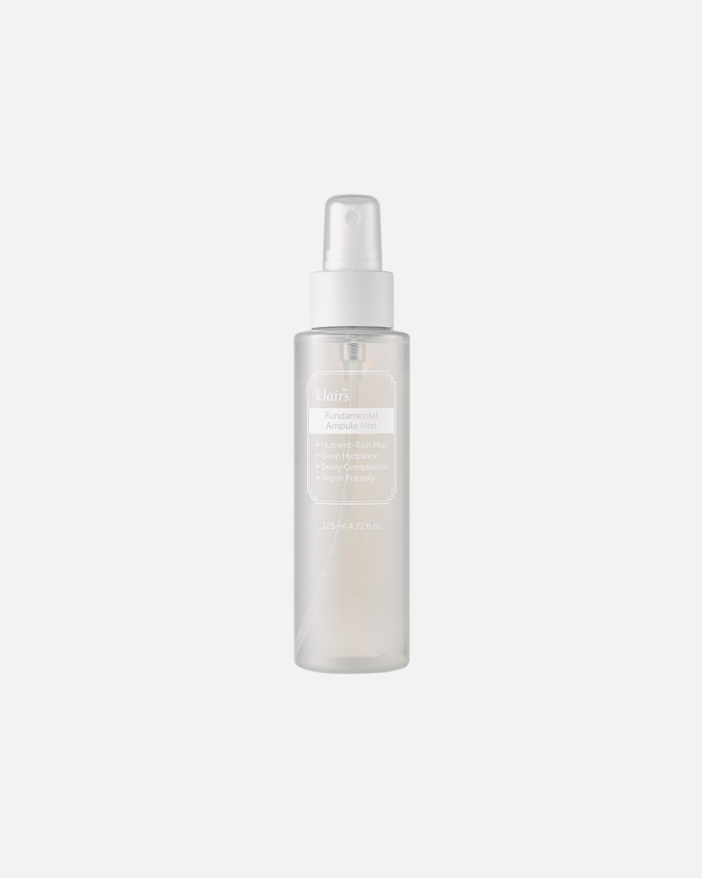 Gezichtsspray voor UnisexDear KlairsFundamentalFundamental Ampule Mist125 ml