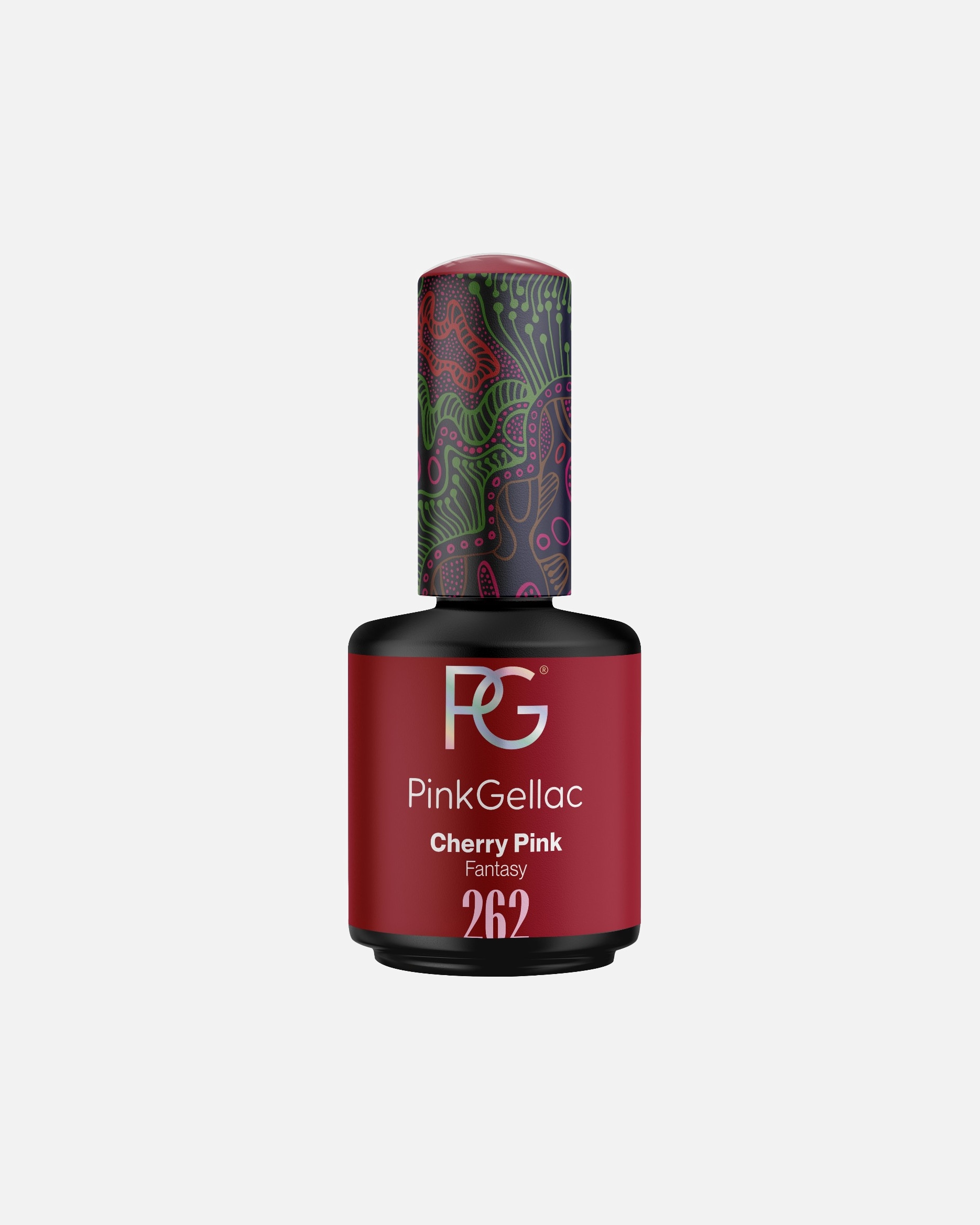 UV-nagellak voor UnisexPink GellacGel Nagellak262 Cherry Pink