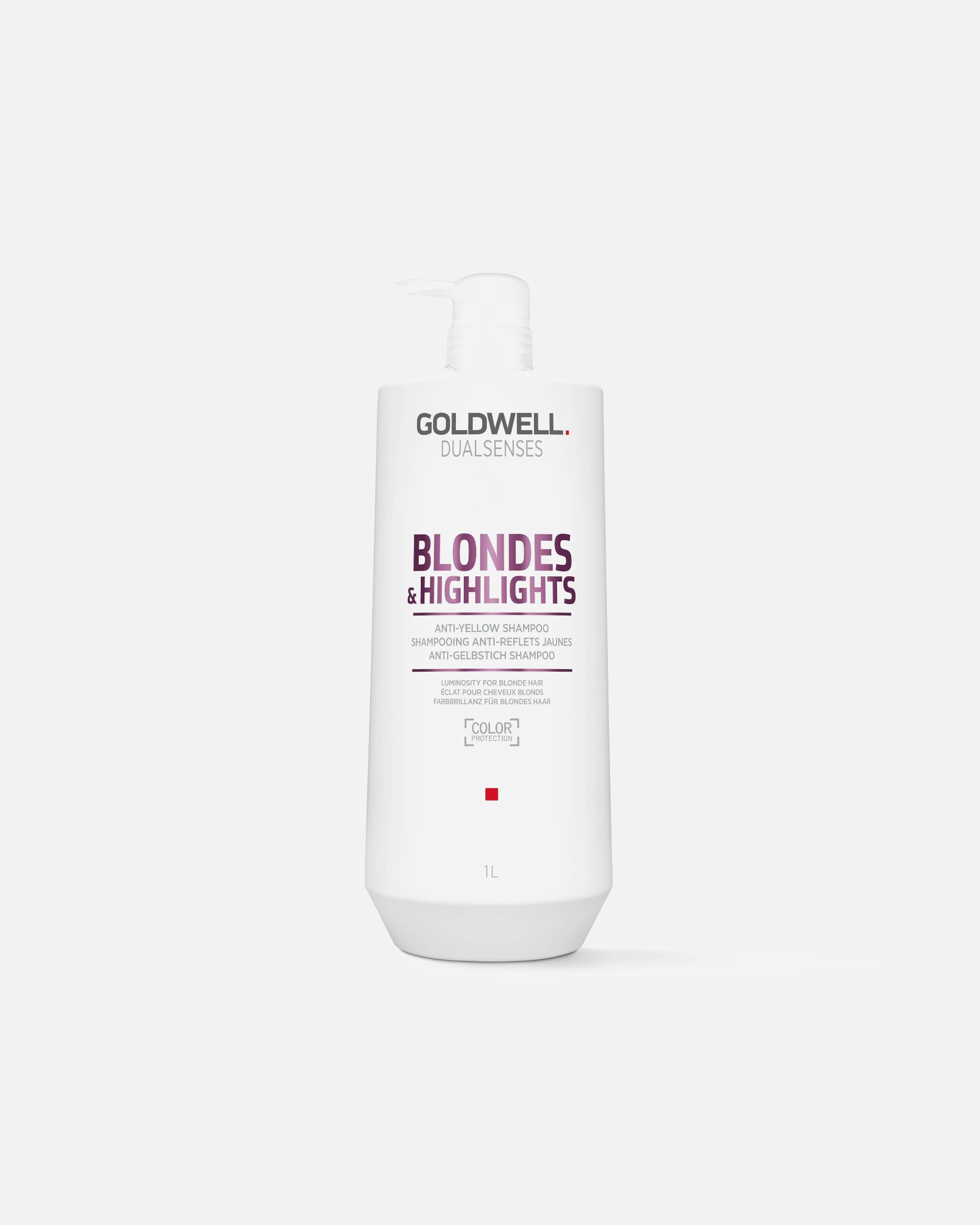 Haarshampoo voor UnisexGoldwellDualsensesBlondes & Highlights Anti Yellow1000 ml