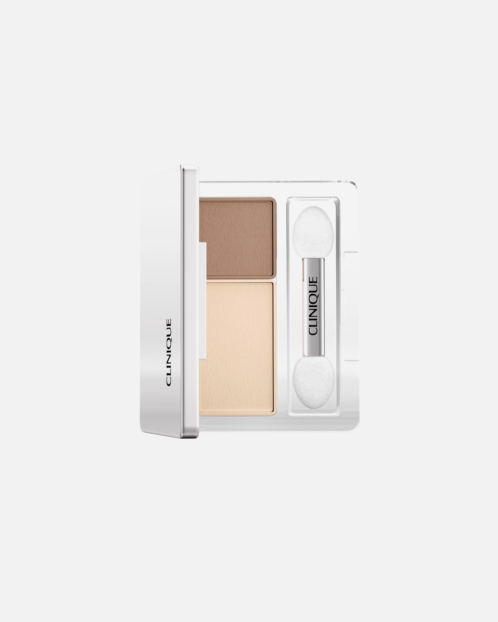 Oogschaduw voor UnisexCliniqueAll About Shadow Duo4 - IVORY BISQUE/ BRONZE SATIN