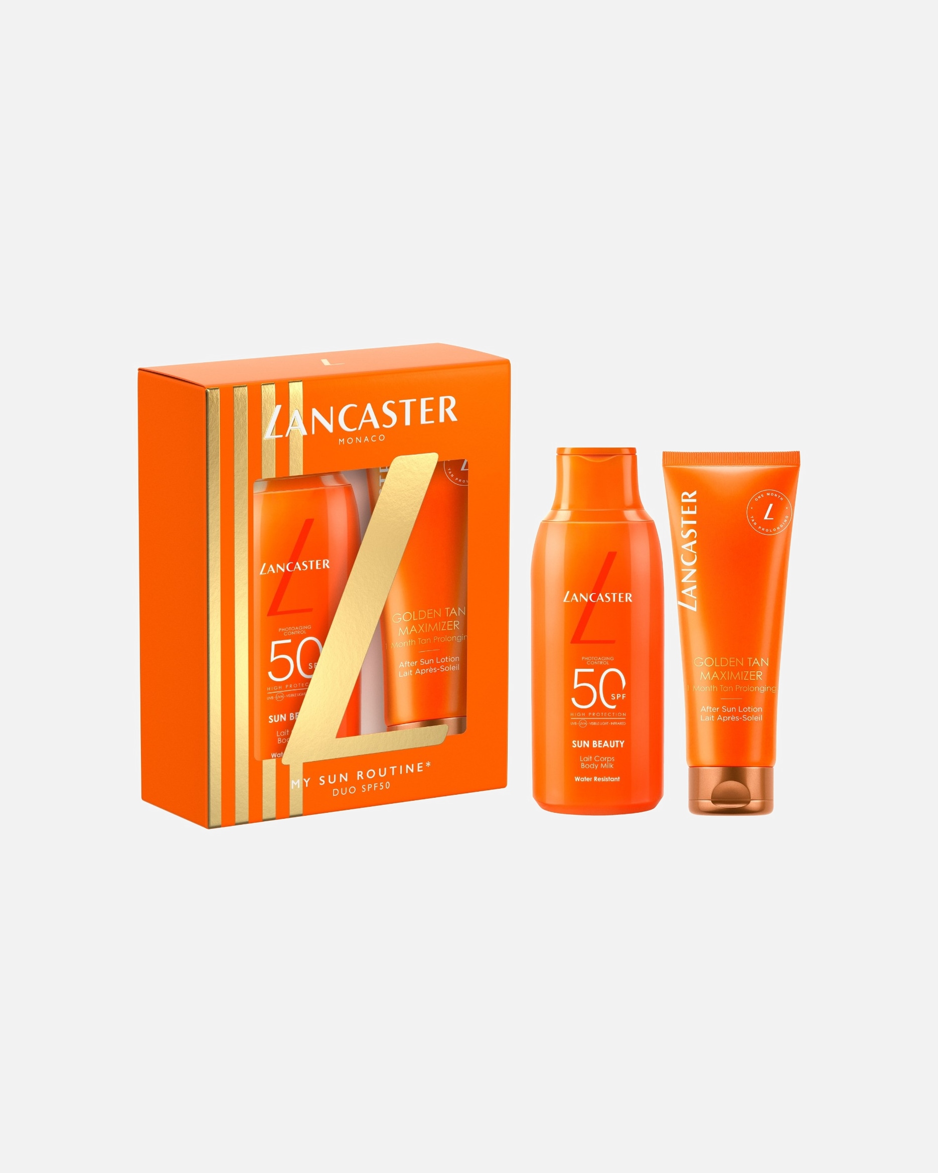 Zonverzorgingsset voor LancasterSun BeautyLancaster Sun Duo SPF50 Set1 stuk