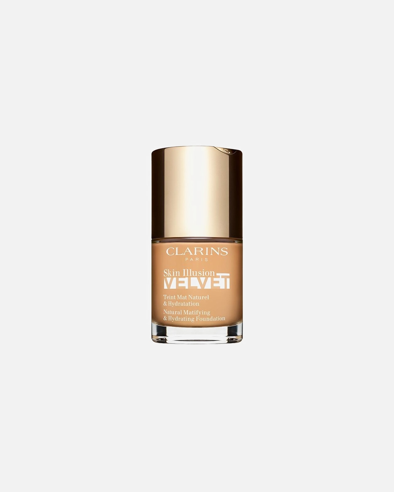 Foundation voor UnisexClarinsSkin Illusion Velvet Foundation110.5W - Tawny