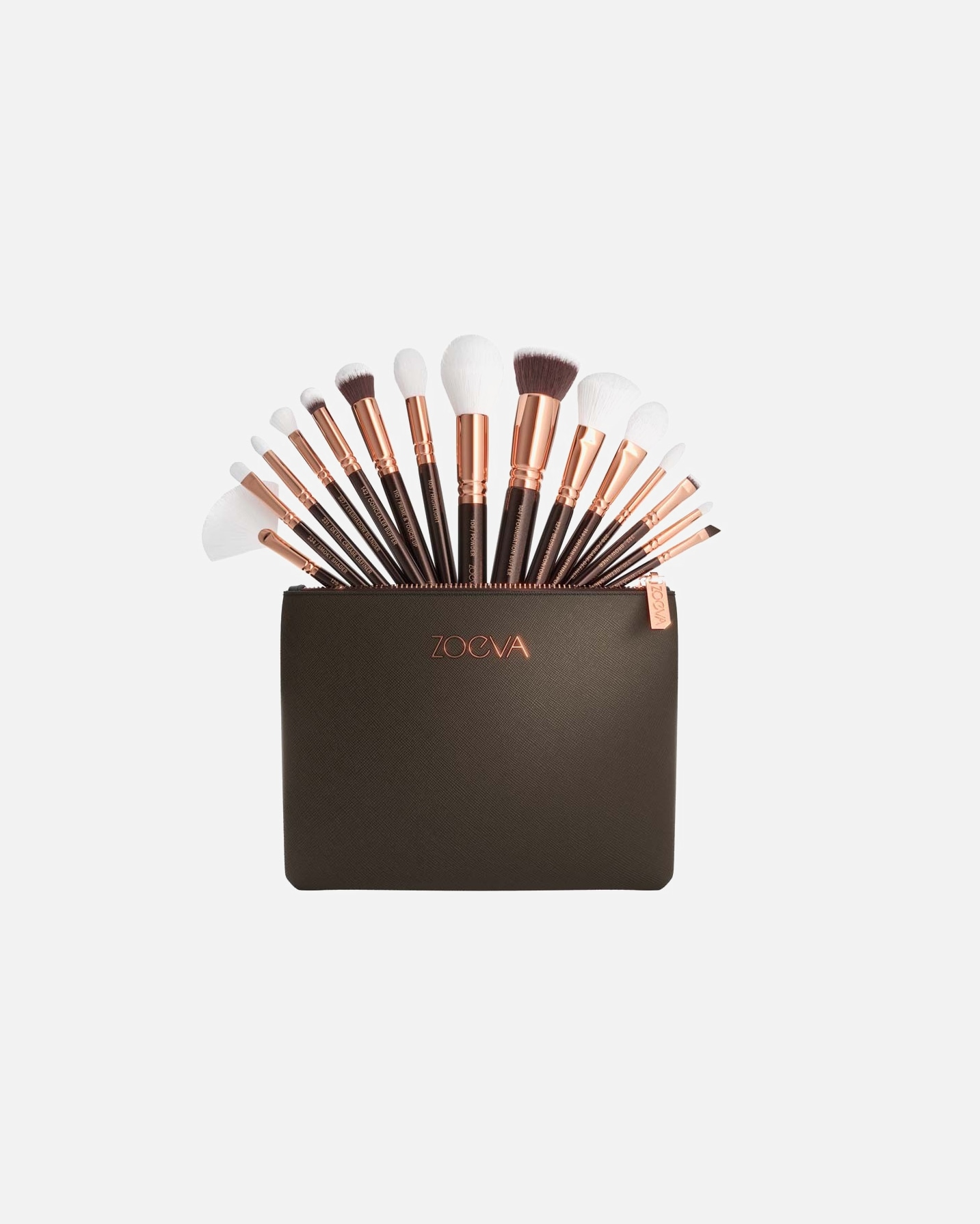 Penselenset voor UnisexZOEVATHE ARTISTS BRUSH SET (ROSÉ GOLDEN EDITION)1 stuk.
