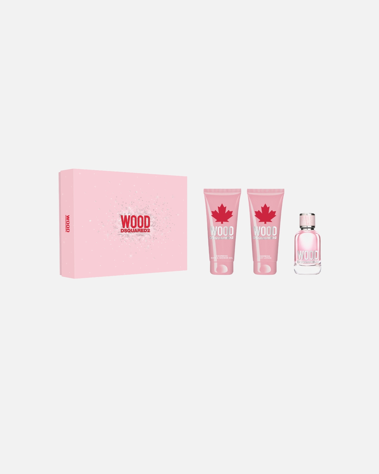 Geurset voor Dsquared2Wood FemmeEau de Toilette 50 ml Set1 stuk