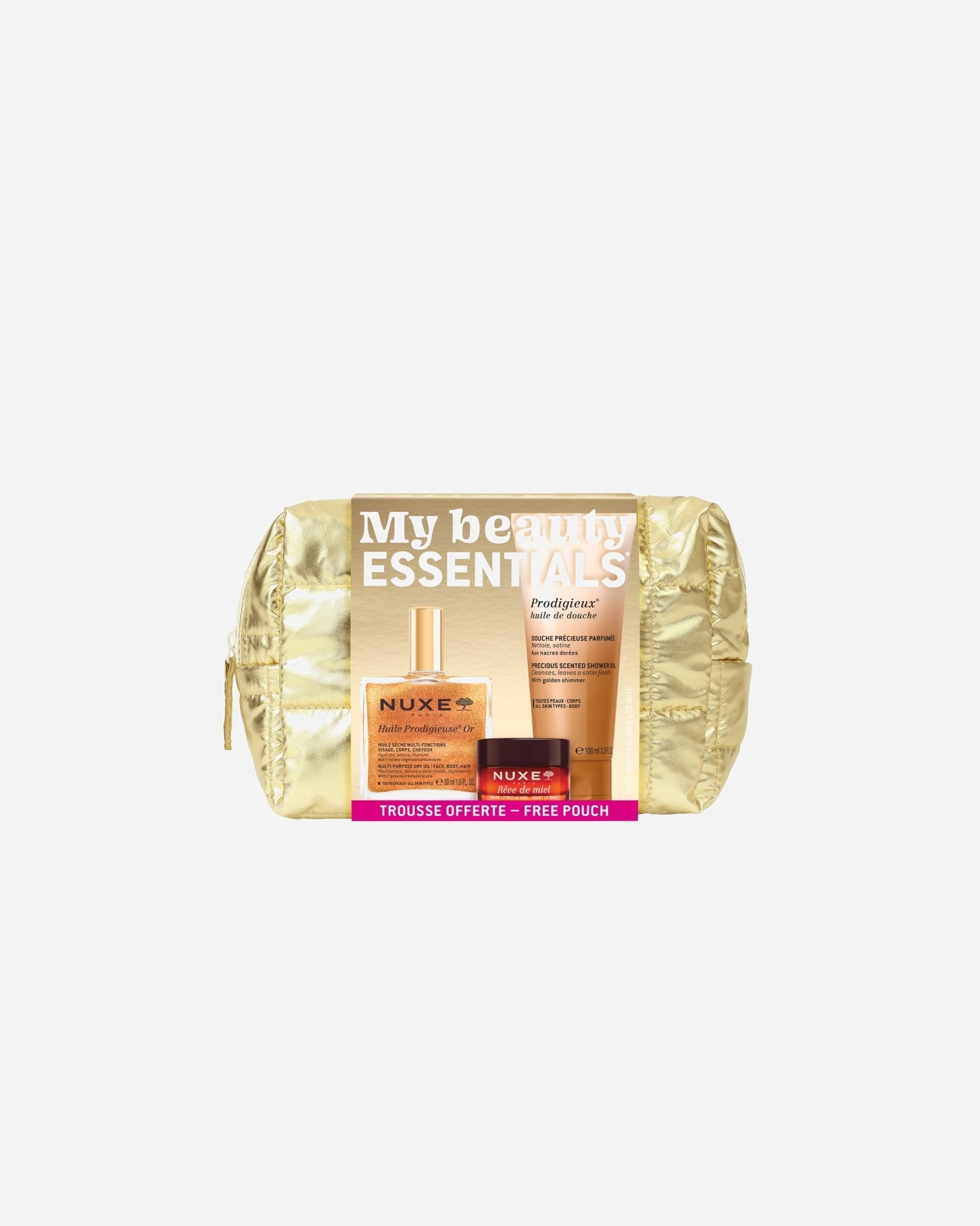 Reisset voor NUXEProdigieux®Mijn Beauty Essentials1 stuk