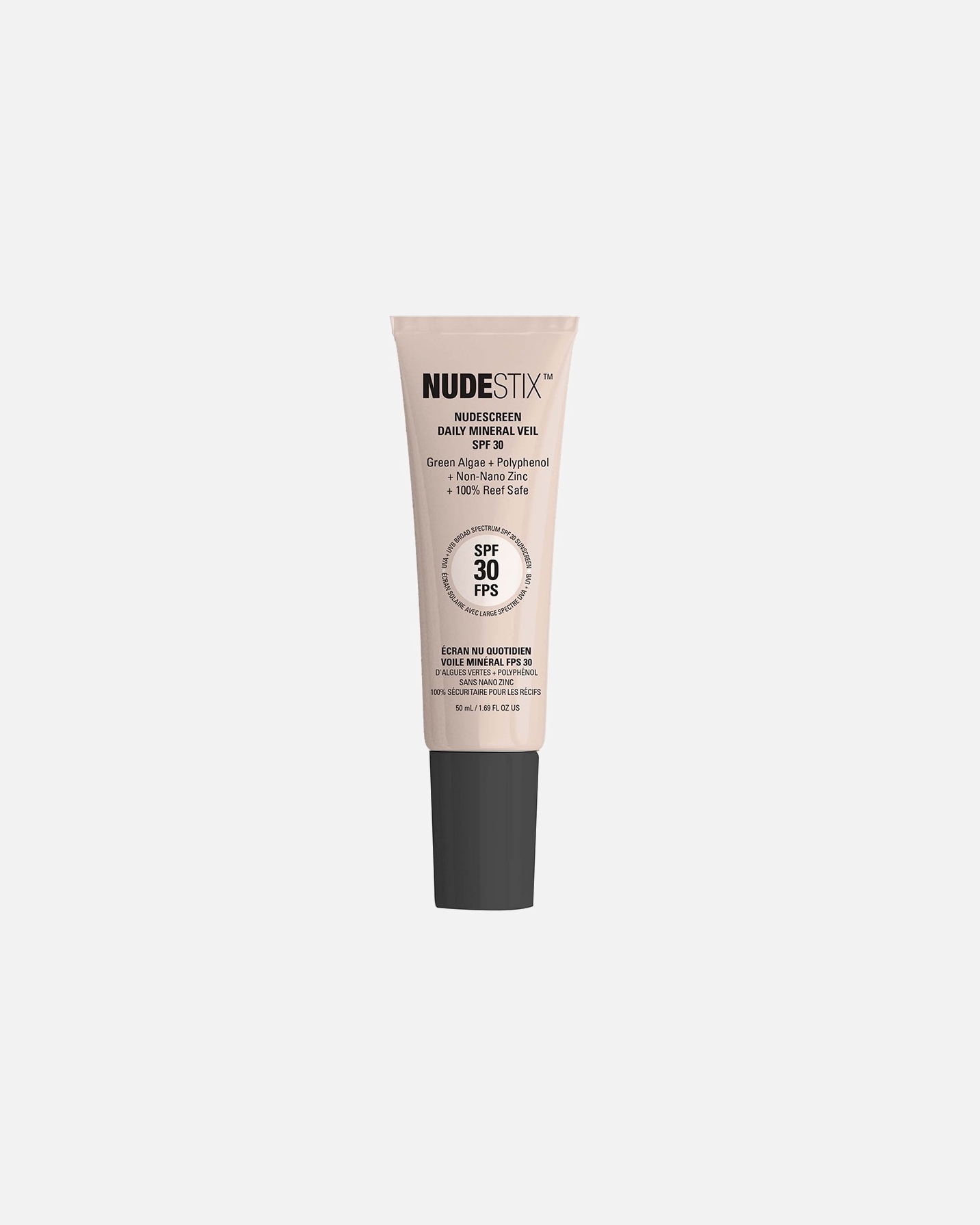 Hydraterend masker voor UnisexNudestixNudescreen Daily Mineral Veil Spf30WARM