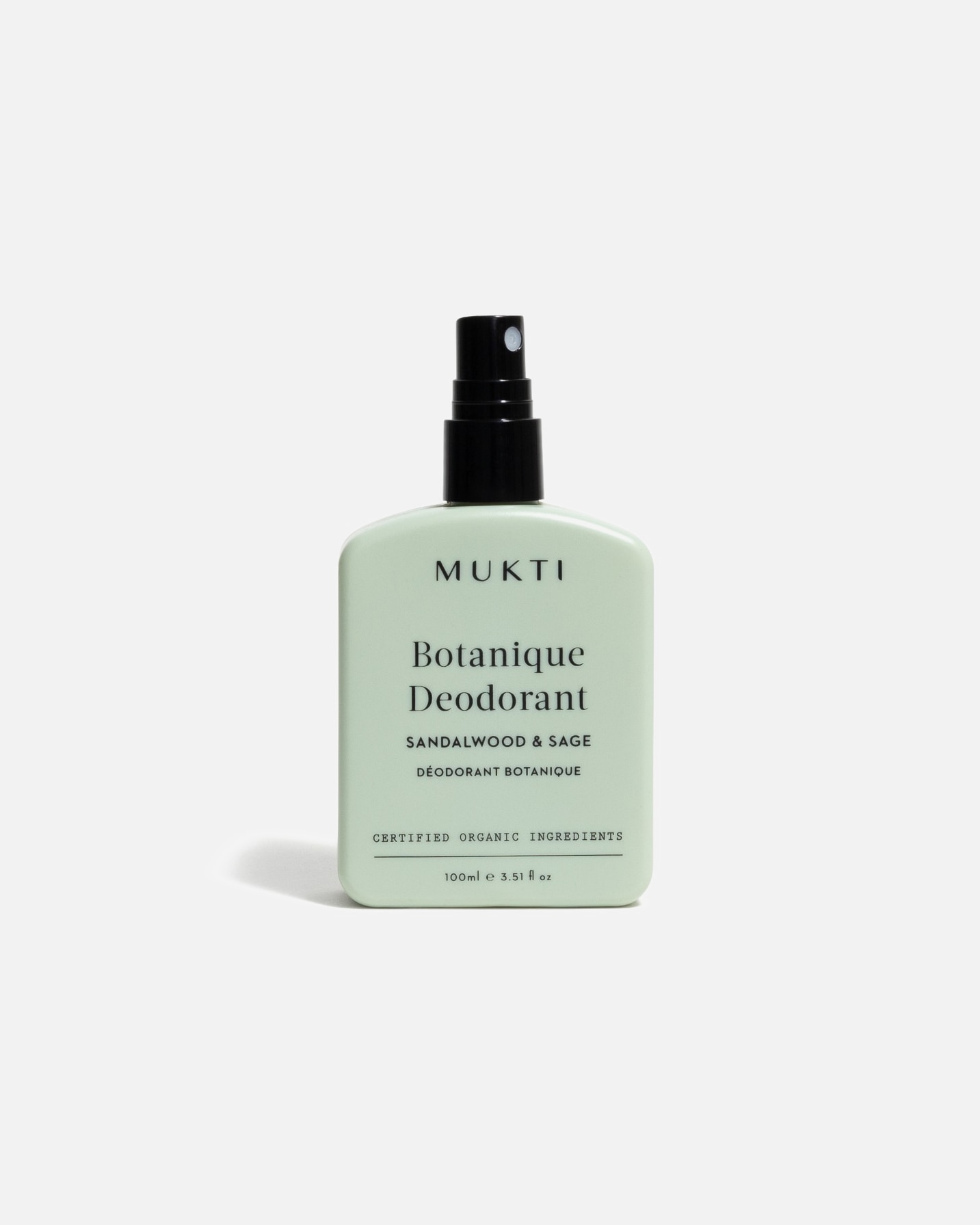 Deodorant voor UnisexMukti OrganicsBotanique Deodorant100 ml