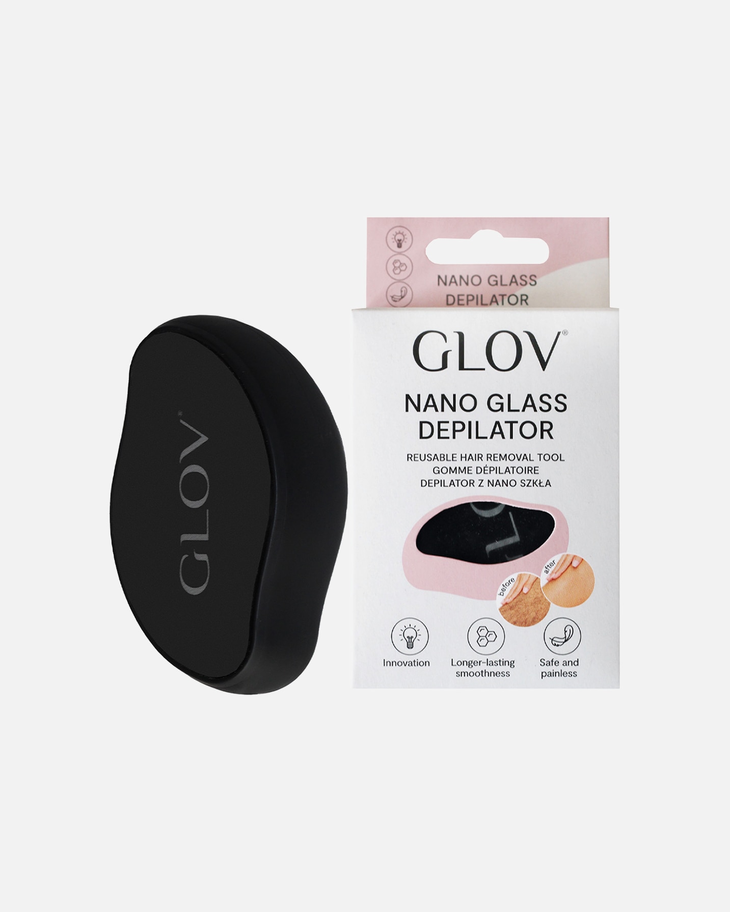 Ontharingstool voor UnisexGLOVNano Glas1 stuk