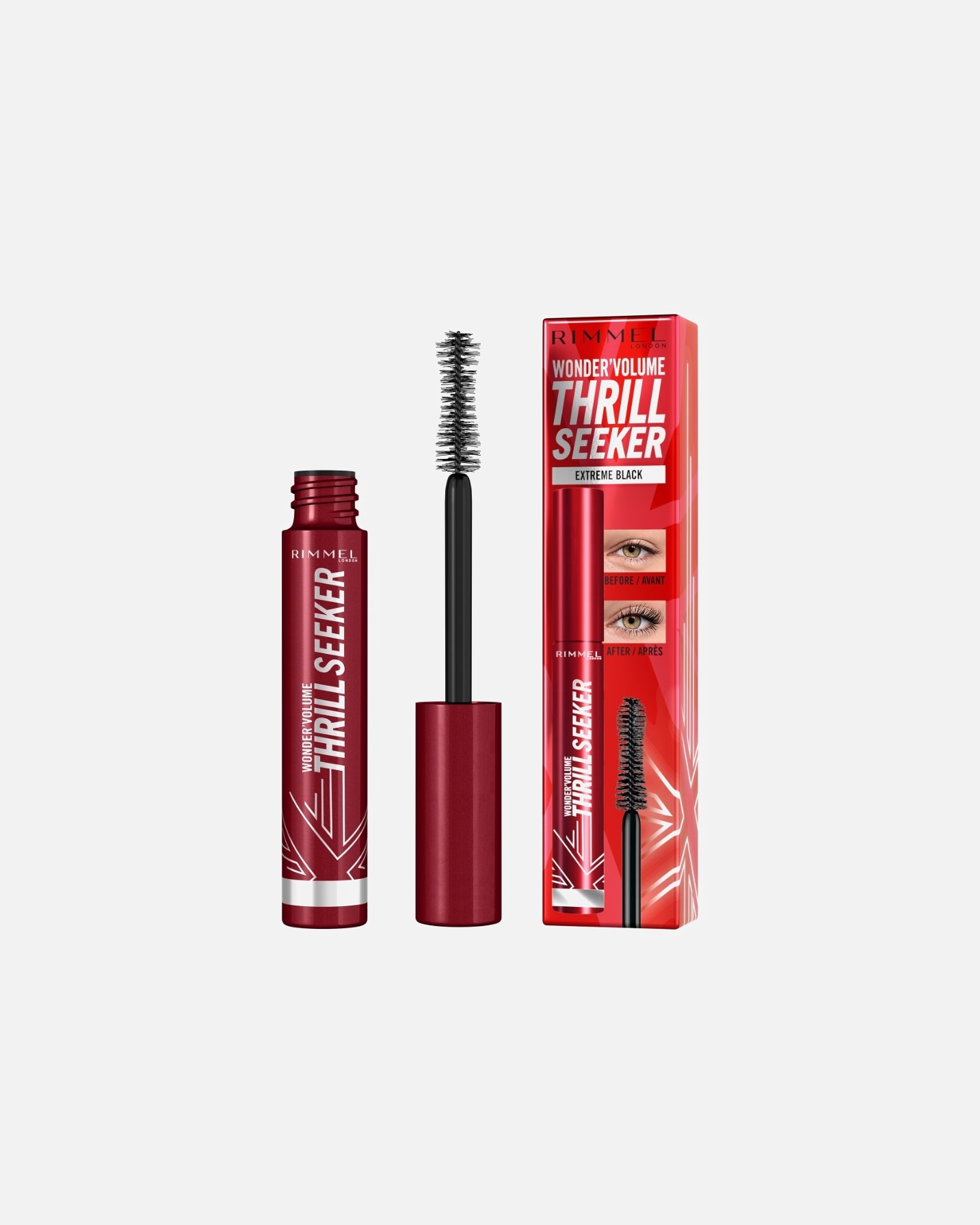 Mascara voor Rimmel LondonWonder'Volume Thrill Seeker MascaraNOIR