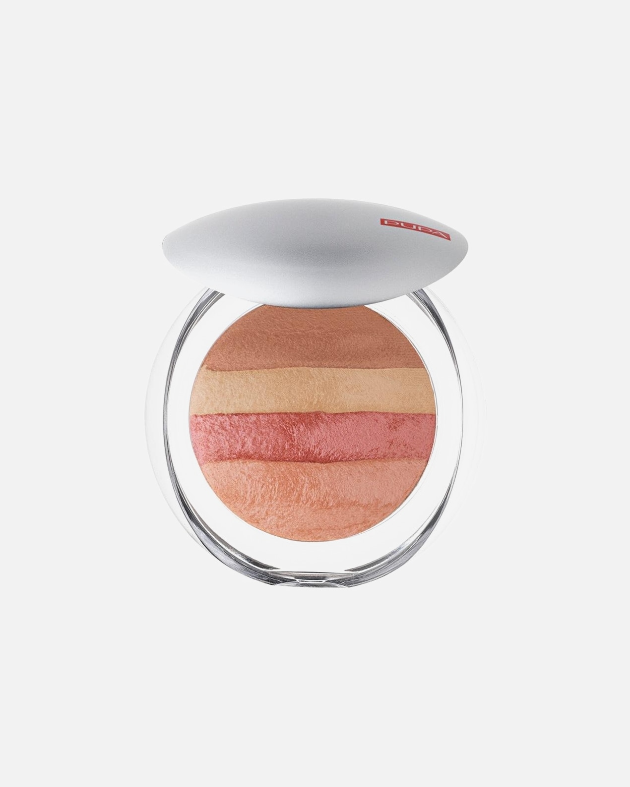 Blush voor UnisexPUPA MilanoLuminys Baked All OverCORAL S - CORAL STRIPES