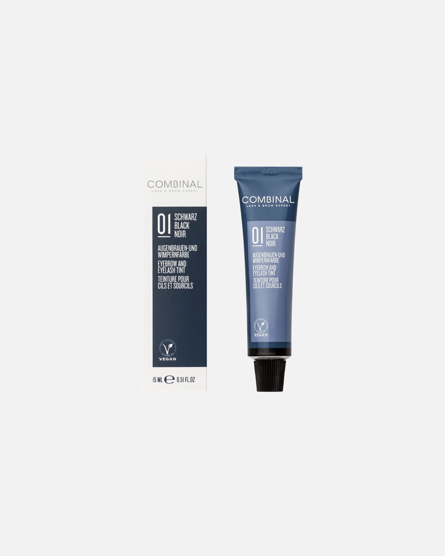 Wimpertint voor UnisexCombinalEyelash DyeZwart