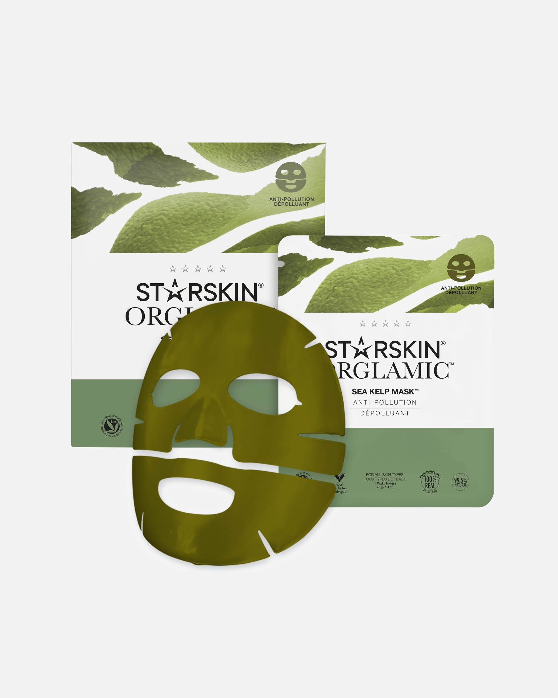 Hydraterend masker voor UnisexSTARSKIN ®Orglamic™ Detoxing Sea Kelp Mask™40 g