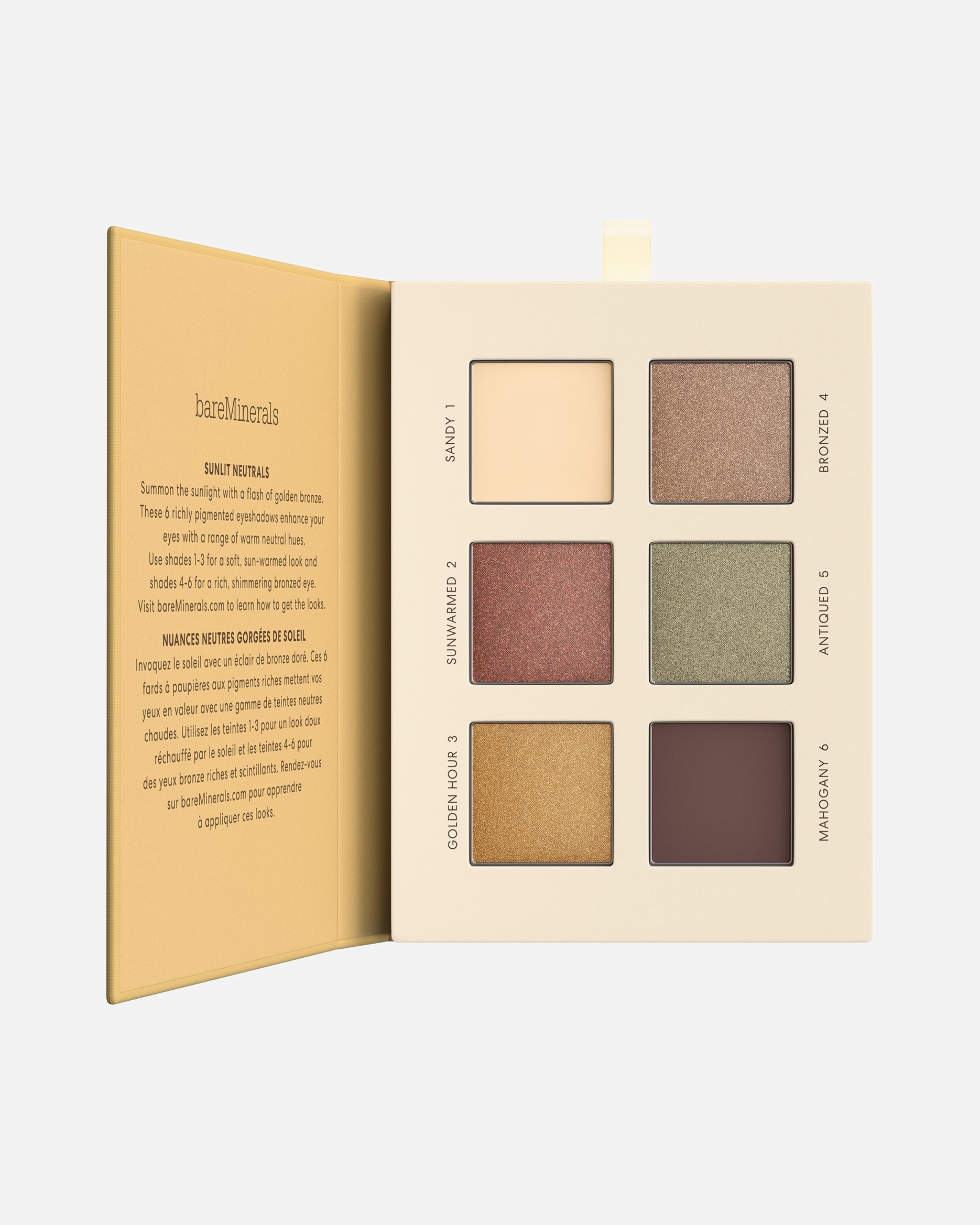 Oogschaduw voor UnisexbareMineralsMineralistEyeshadow PaletteSUNLIT