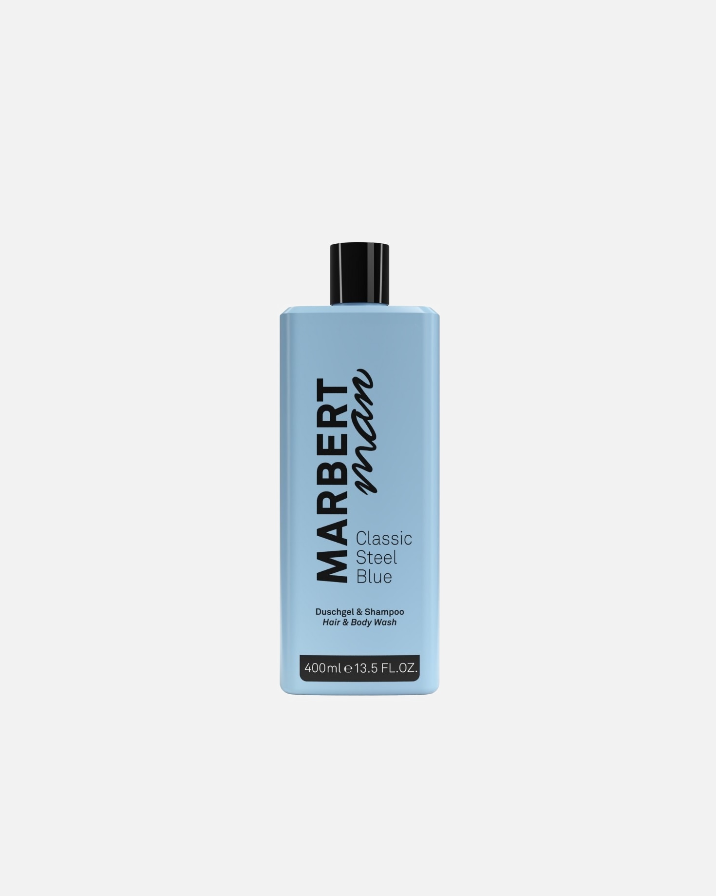 Douchegel voor MarbertMan ClassicSteel Blue Hair & Body Wash400 ml