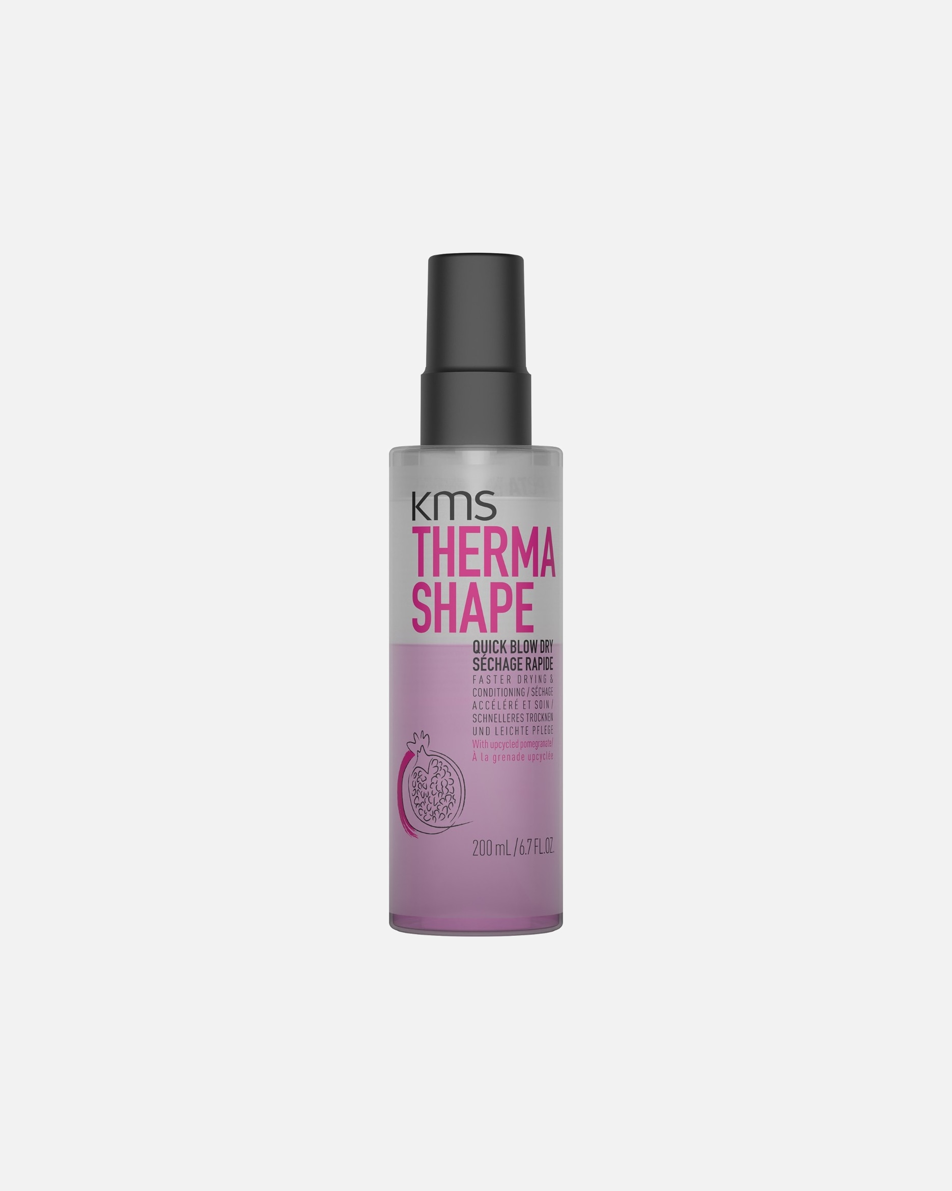 Hittebeschermingsspray voor UnisexKMSThermaShape Quick Blow Dry200 ml