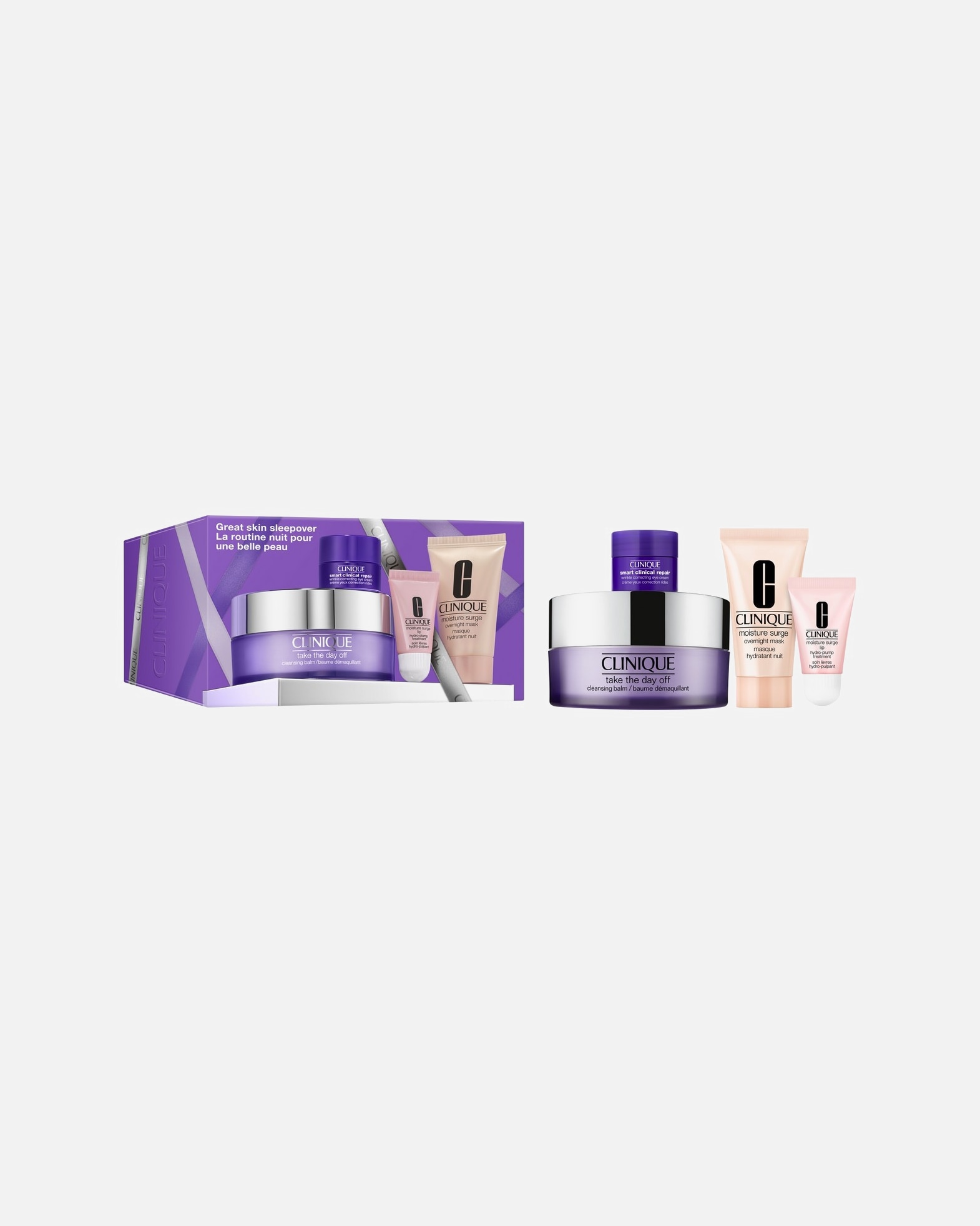 Gezichtsverzorgingsset voor CliniqueTake the Day offGreat Skin Sleepover1 stuk
