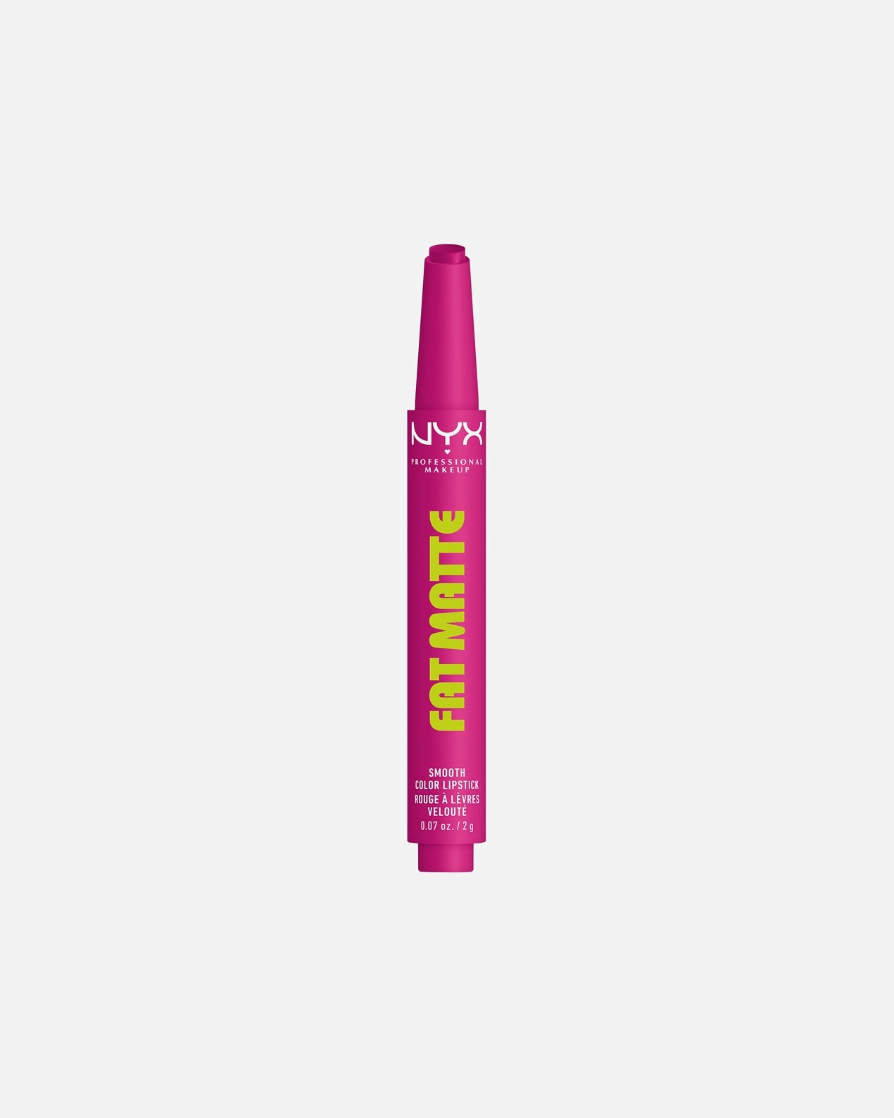 Lipstick voor NYX Professional MakeupFAT MATTE gladde kleur lippenstiftCozy Whipped