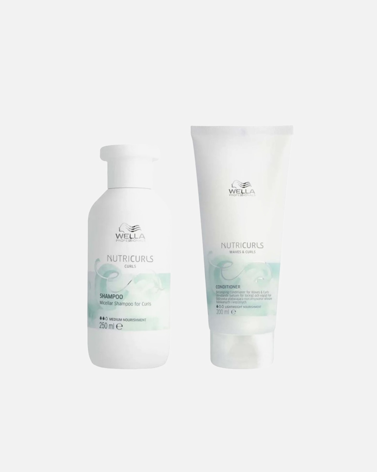 Haarverzorgingsset voor Wella ProfessionalsNutricurls Bundle1 stuk