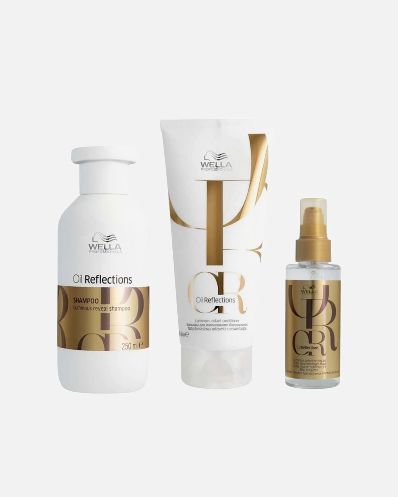 Haarverzorgingsset voor Wella ProfessionalsOil Reflections Bundle Oil1 stuk