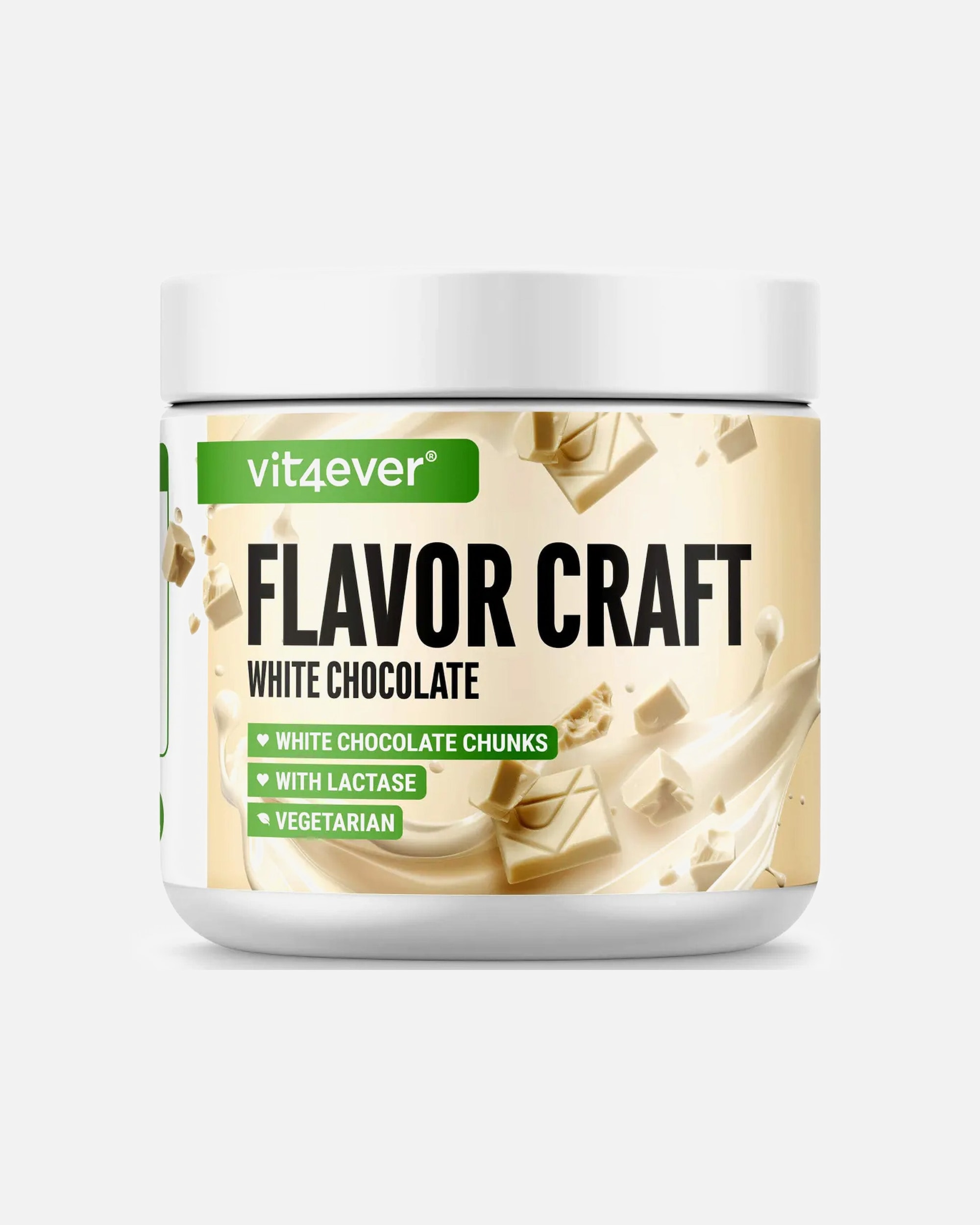 Voedingssupplement voor UnisexVit4everDefault Brand LineFlavor Craft SmaakpoederWitte chocolade