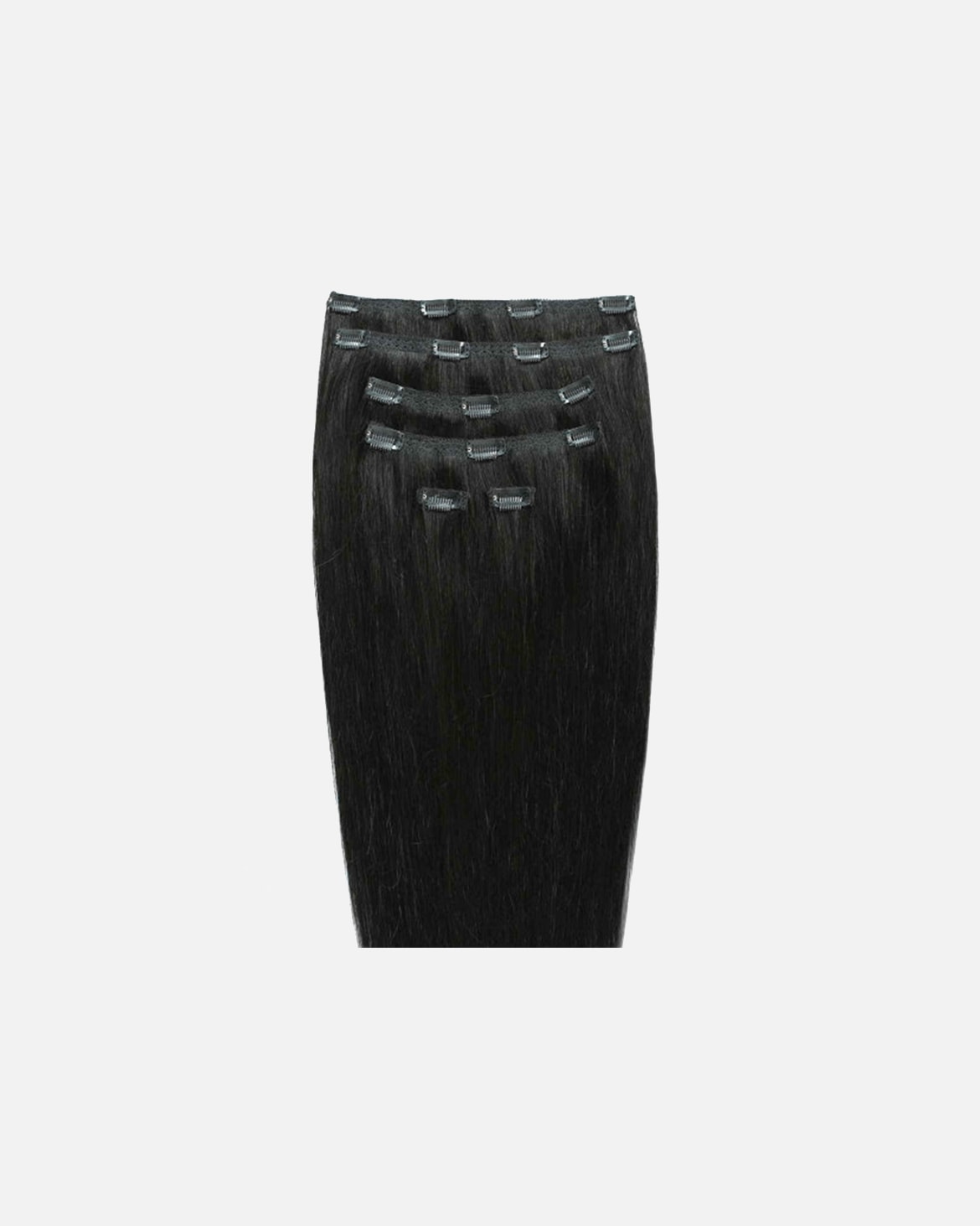 Extensions voor UnisexGold24GOLD24 Clip -in -extensies #6 lichtbruin - 50 cm#1 zwart - 50 cm