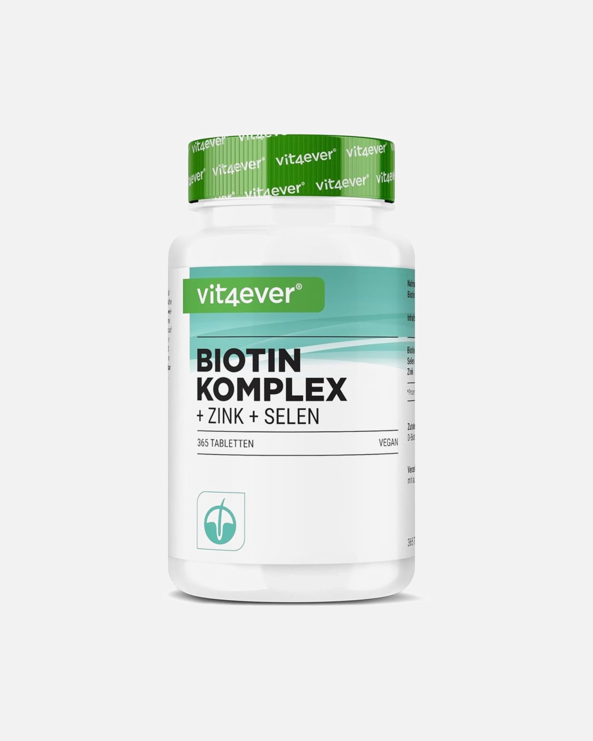 Supplementen voor de huid voor UnisexVit4everDefault Brand LineBiotine + Zink + Selenium365 tabletten