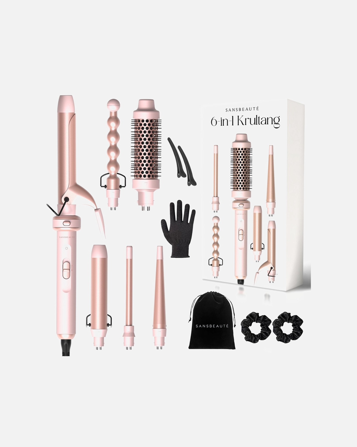 Krultang voor UnisexSansbeauteDefault Brand Line6 in 1 Krultang1 Piece