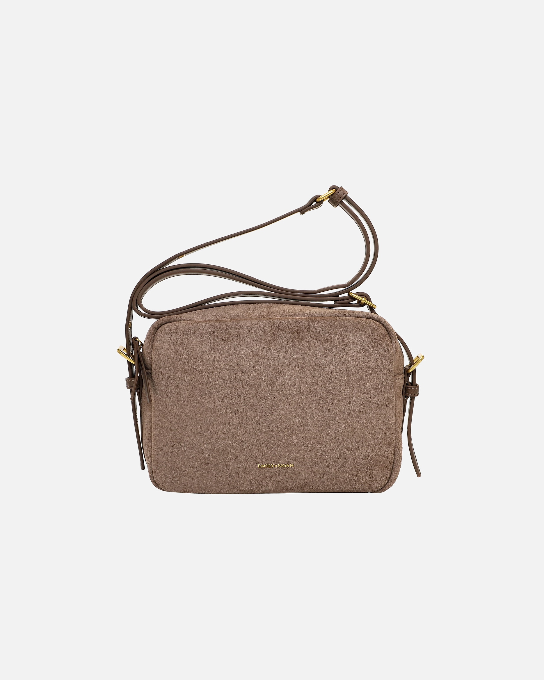 Tas voor EMILY & NOAHSchoudertas E&N LarenTaupe