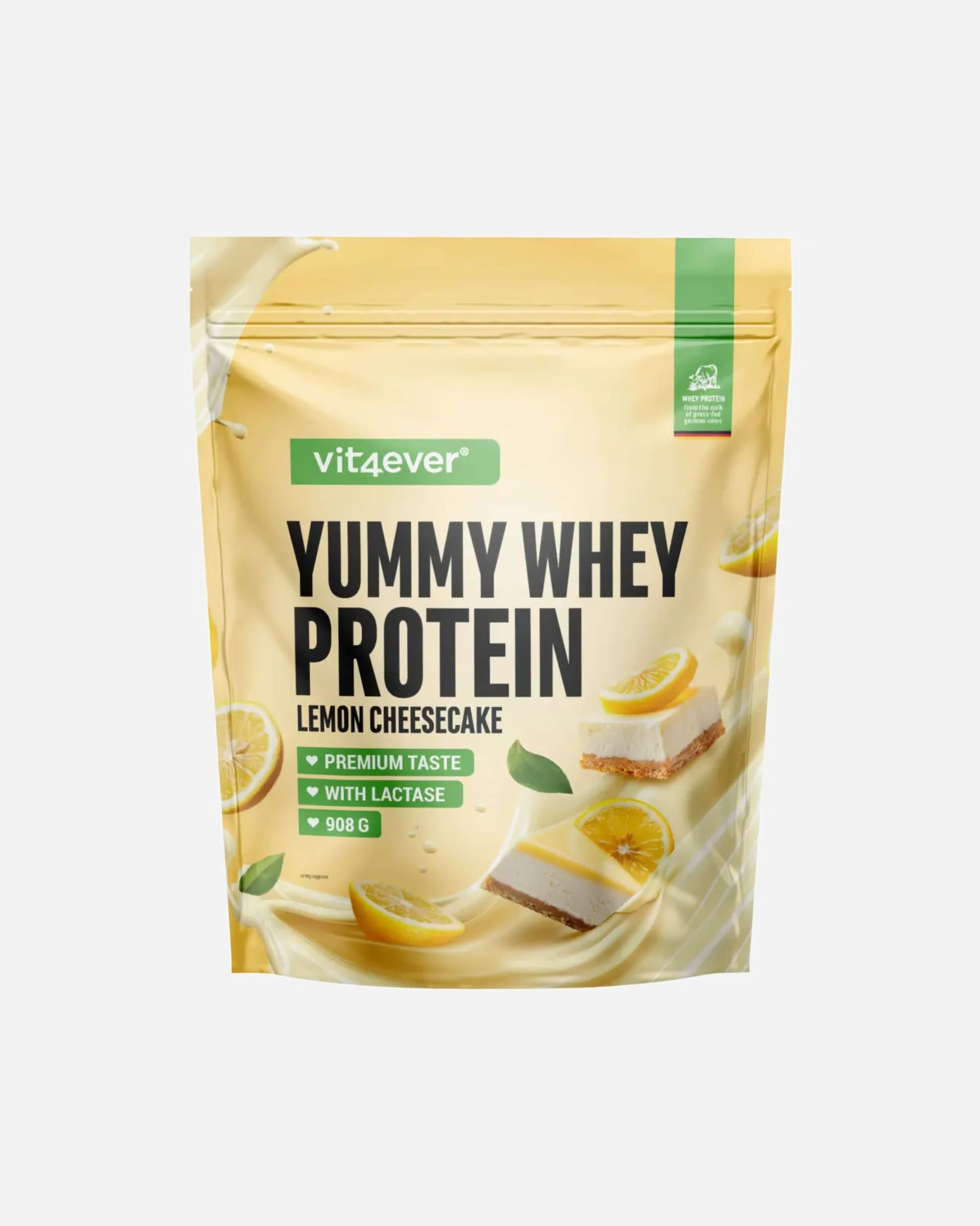 Voedingssupplement eiwitten voor UnisexVit4everDefault Brand LineYummy Whey ProteinCitroen Cheesecake