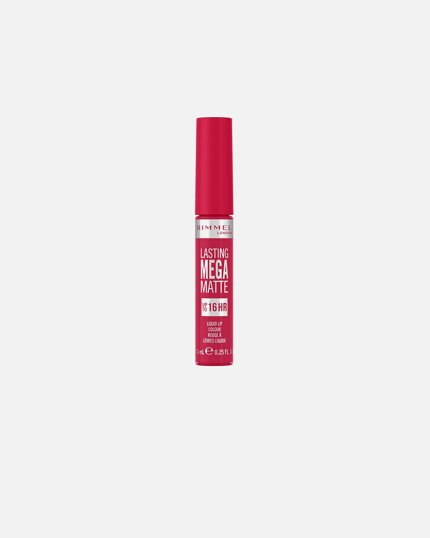 Lipstain voor UnisexRimmel LondonBLIJVENDE MEGA MATTE vloeibare lipkleur910-fuchsia flush 7.4ml
