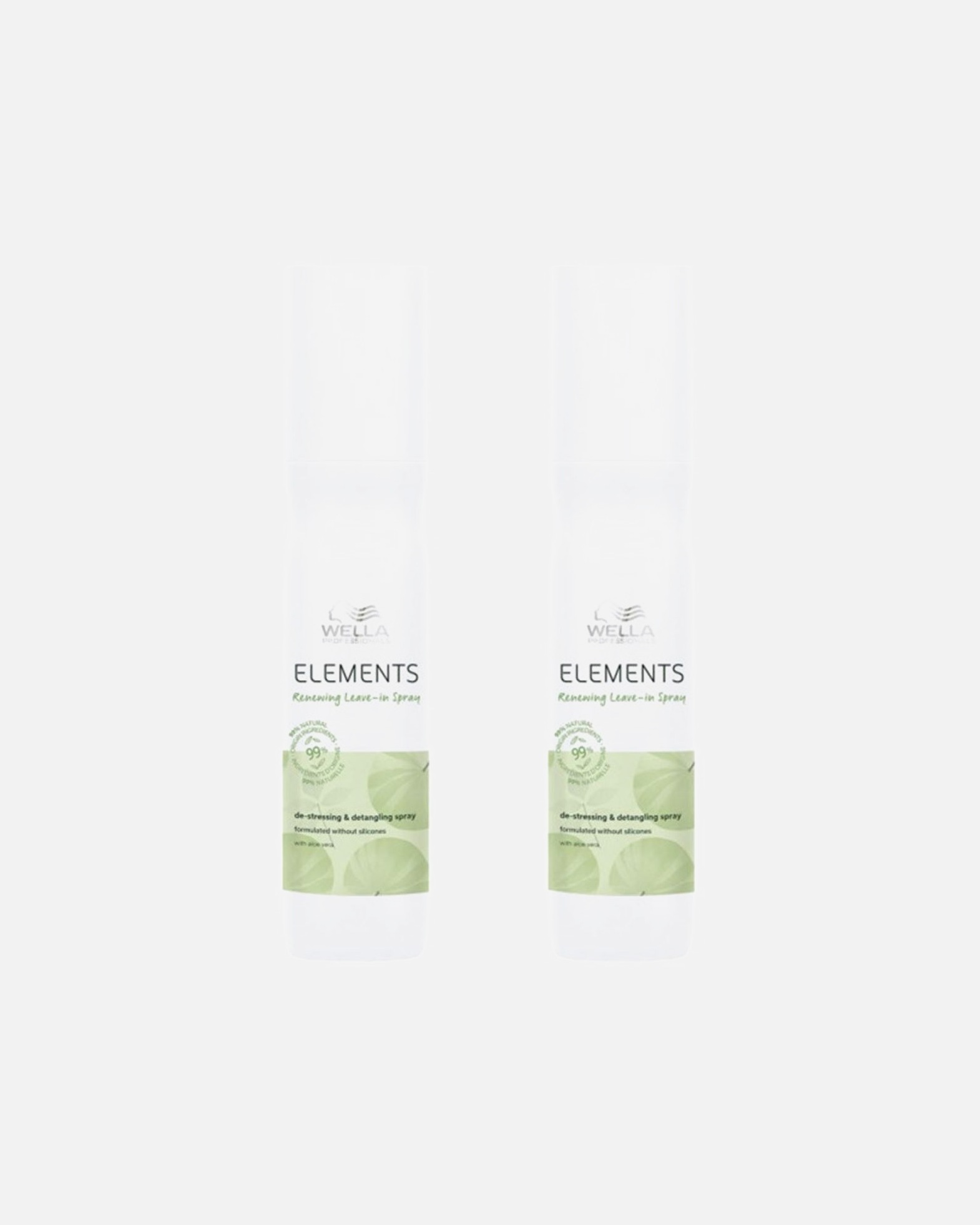 Leave-in conditioner voor Wella ProfessionalsElements Leave-In Spray 2-delige set1 stuk