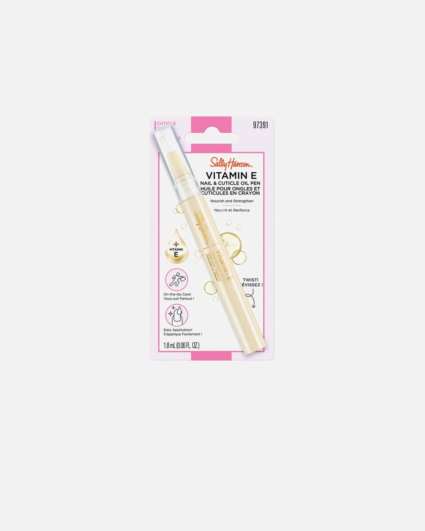 Nagelolie voor UnisexSally HansenVitamine E voedende olie1,8 ml