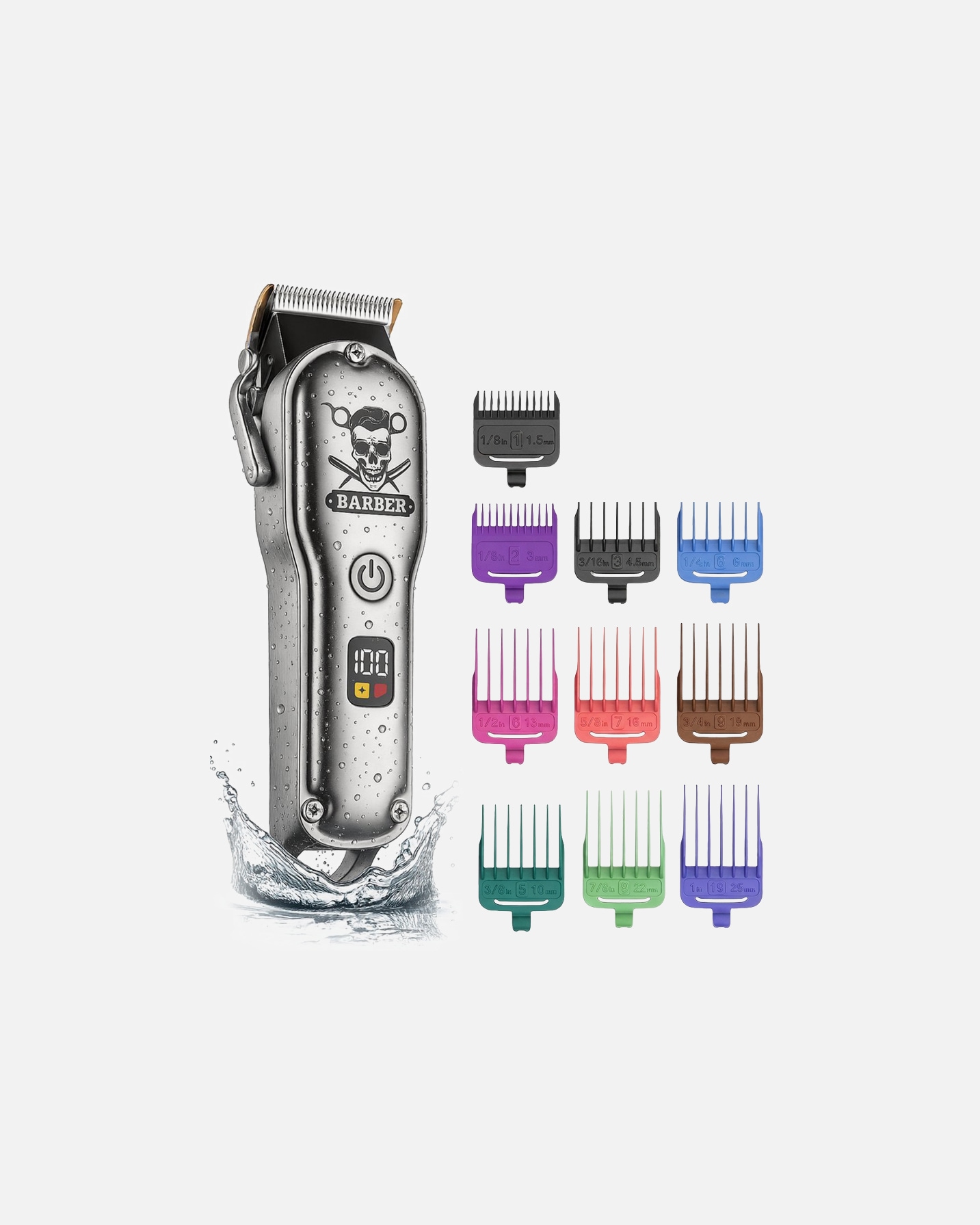 Trimmer voor UnisexSansbeauteDefault Brand LineProfessionele Draadloze Tondeuse1 Piece